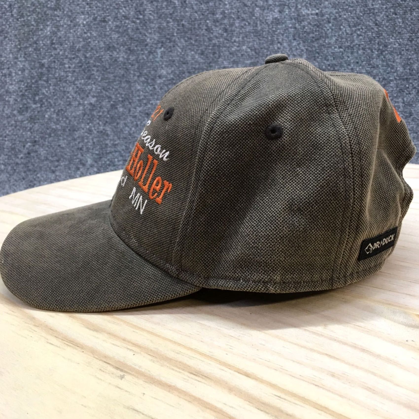 Vintage Deer Season Hot N Holler 2021 Cap Hat Mens One Size Brown Dri Duck Embroidered Size ONE SIZE - 4 Thumbnail