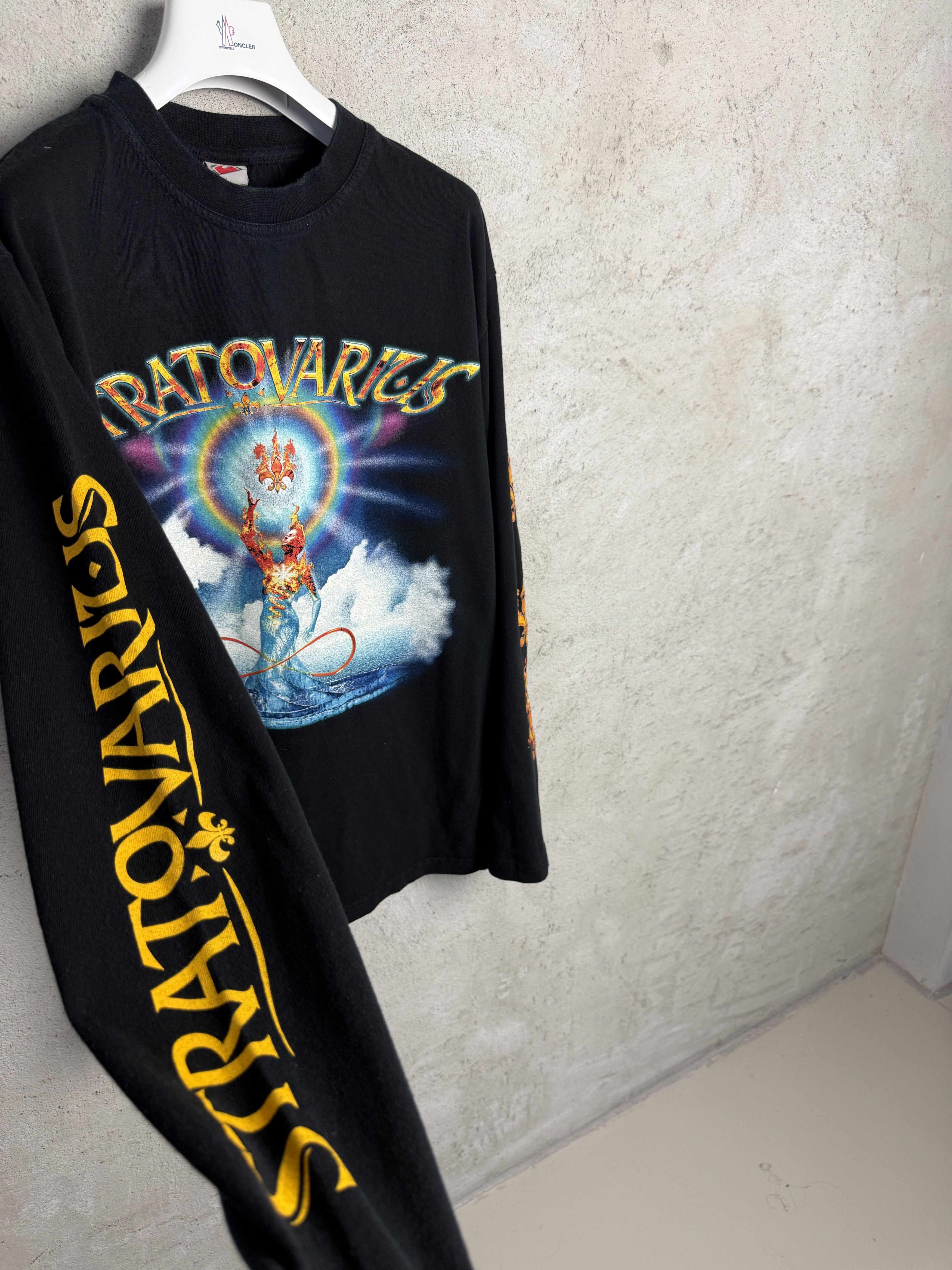Vintage Vintage Stratovarius 2003 tour long sleeve t-shirt rock band Size US XL / EU 56 / 4 - 3 Thumbnail