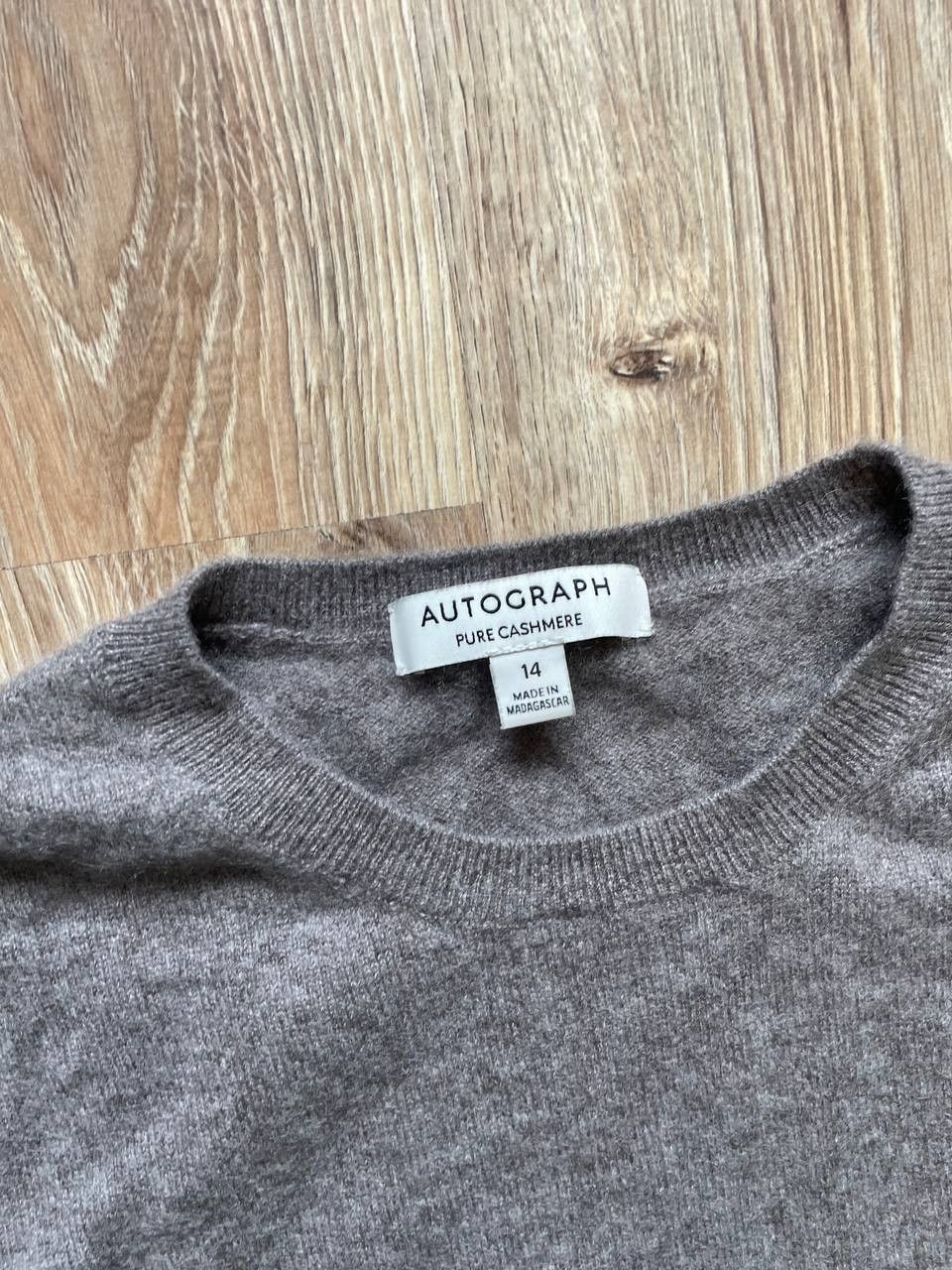 Other M&S Autograph 100% Pure Cashmere Crew Neck Sweater Size XL / US 12-14 / IT 48-50 - 4 Thumbnail