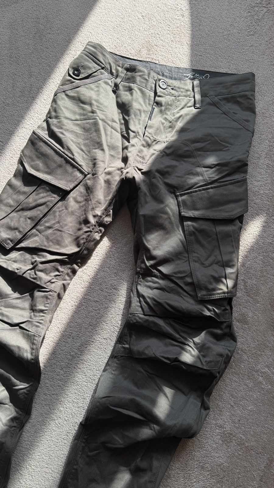 If Six Was Nine G-Star Vintage Y2K Rovic Arc Loose Tapered Biker Cargo Pants Size US 30 / EU 46 - 3 Thumbnail