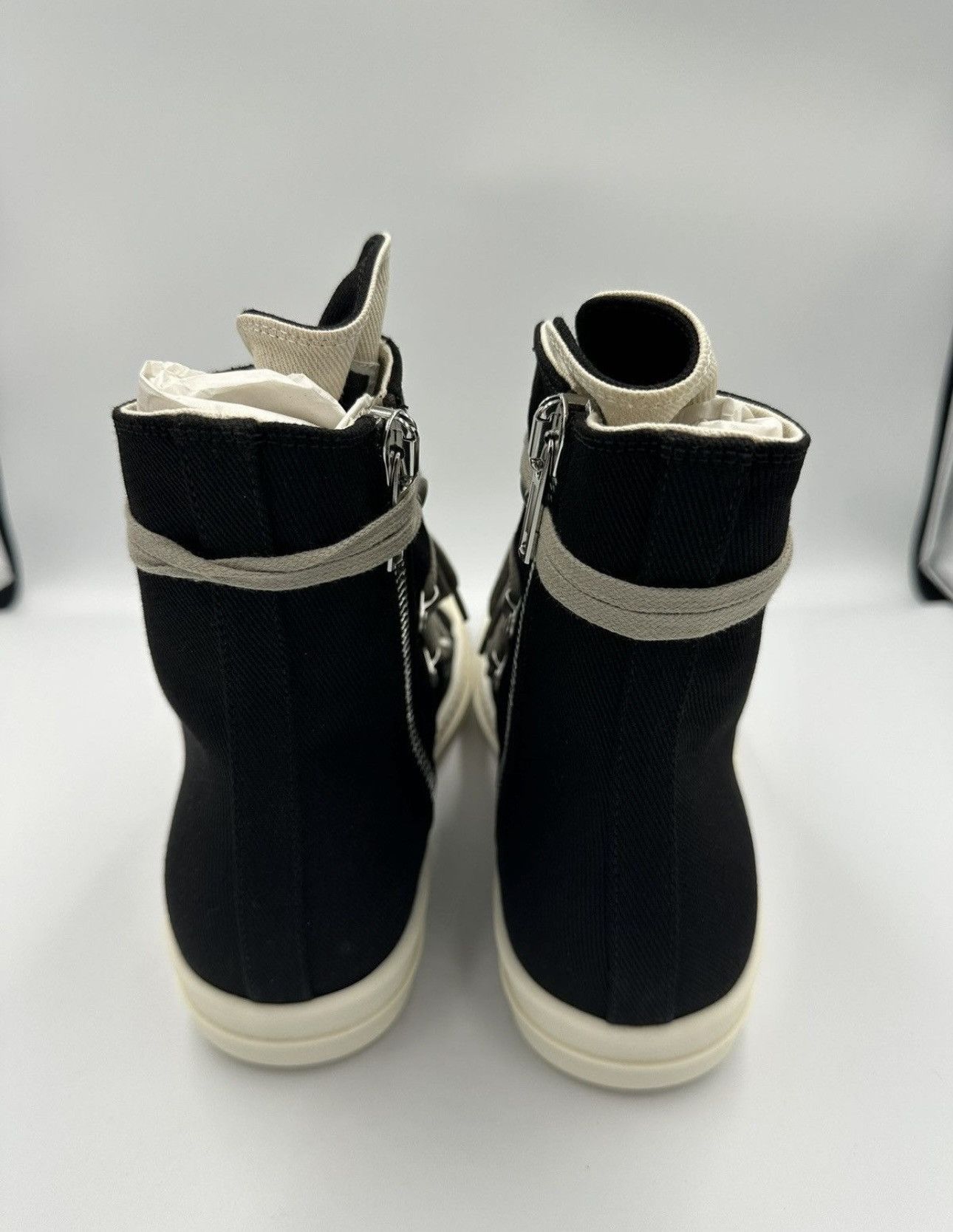 Rick Owens Drkshdw Last Size Rick Owens Drkshdw Hexa Hi-Top Zipped Sneakers Size US 13 / EU 46 - 8 Thumbnail
