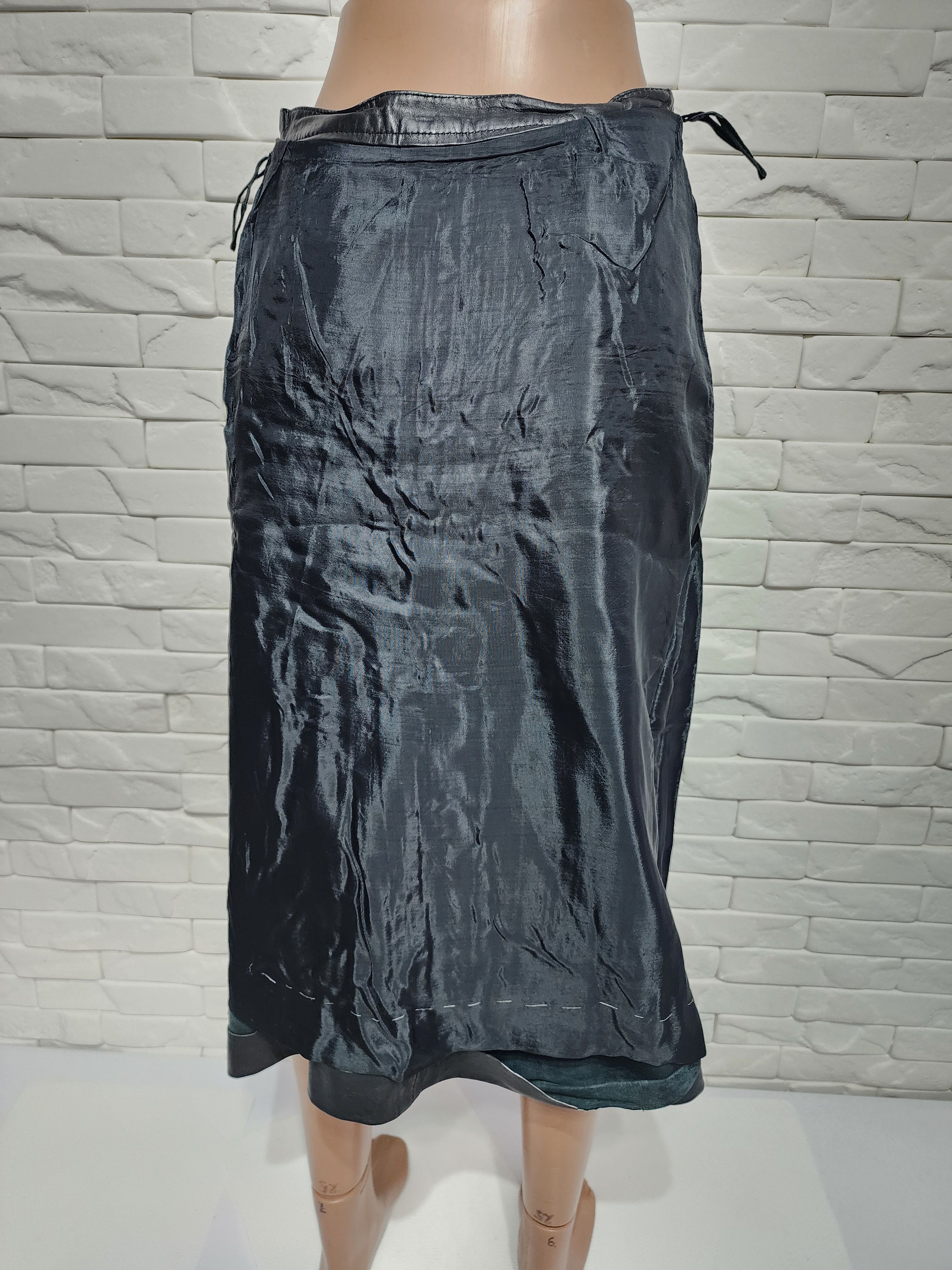 Other Black leather skirt. Size 28" / US 6 / IT 42 - 9 Thumbnail