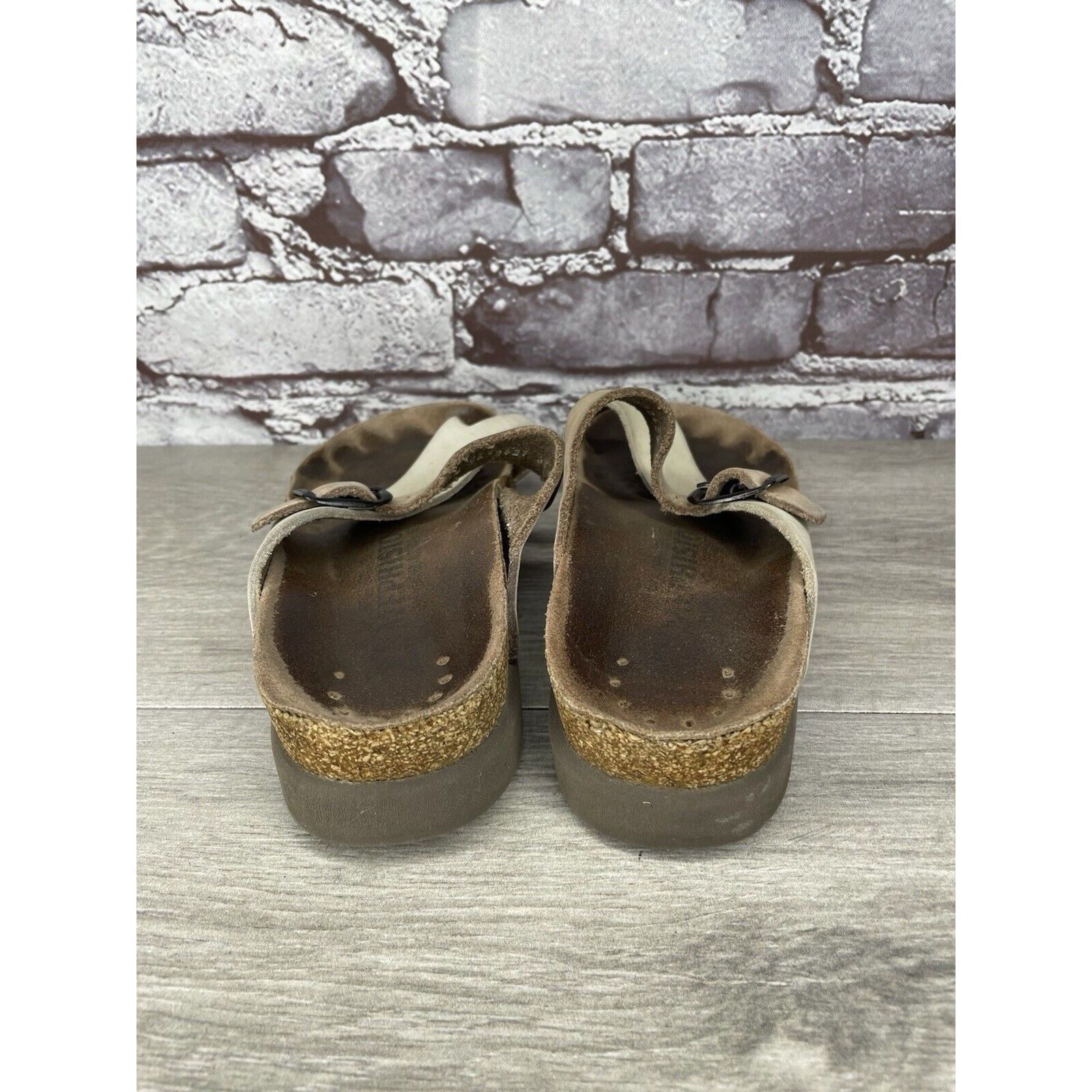 Mephisto Mephisto Helen Beige Nubuck Leather Slides Casual Sandals Wo Size US 6 / IT 36 - 5 Thumbnail