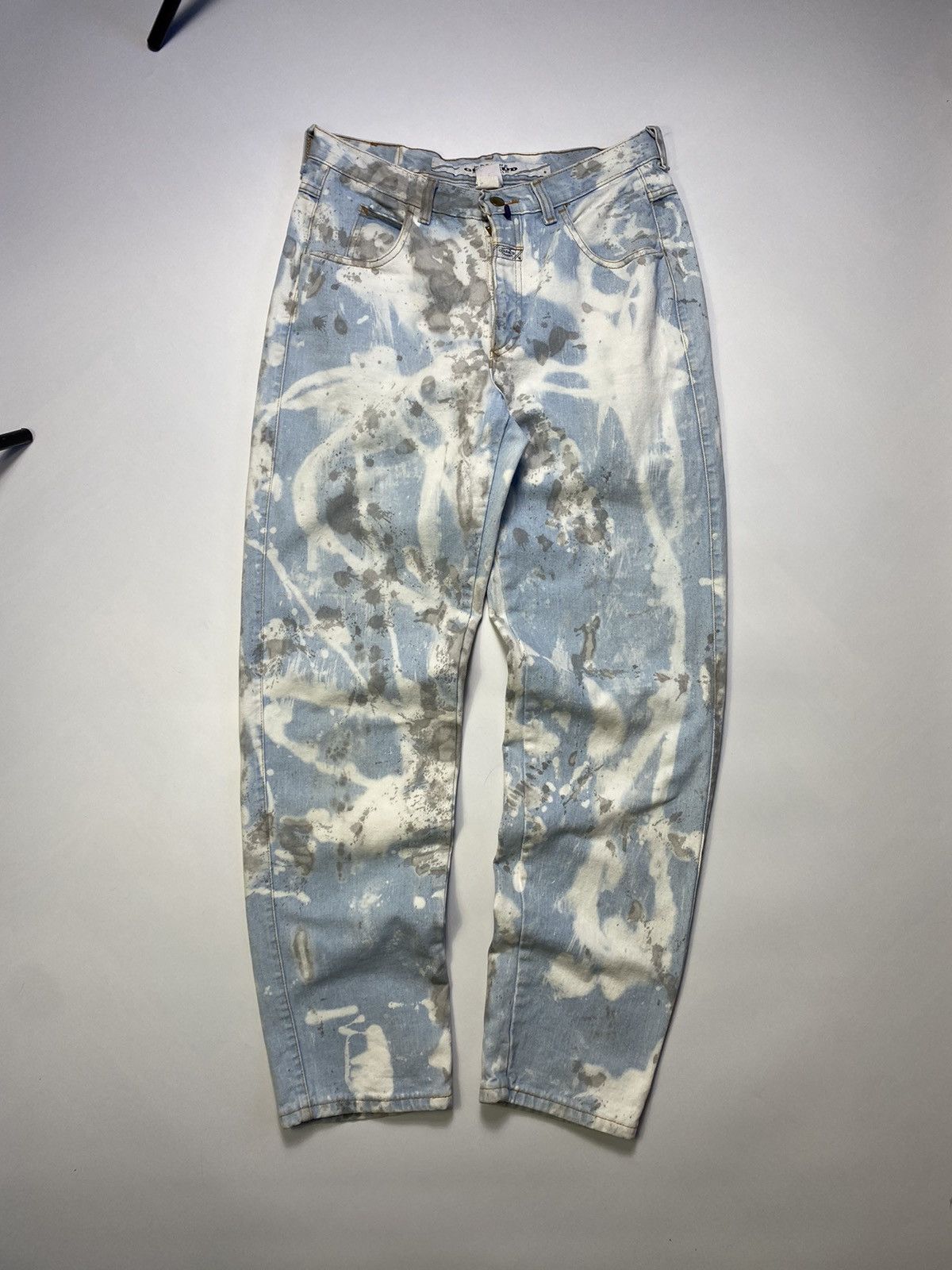 Marithe + Francois Girbaud Rare‼️Marithe Francois Girbaud Tie-dye Denim Pants Jeans Size US 32 / EU 48 - 7 Thumbnail
