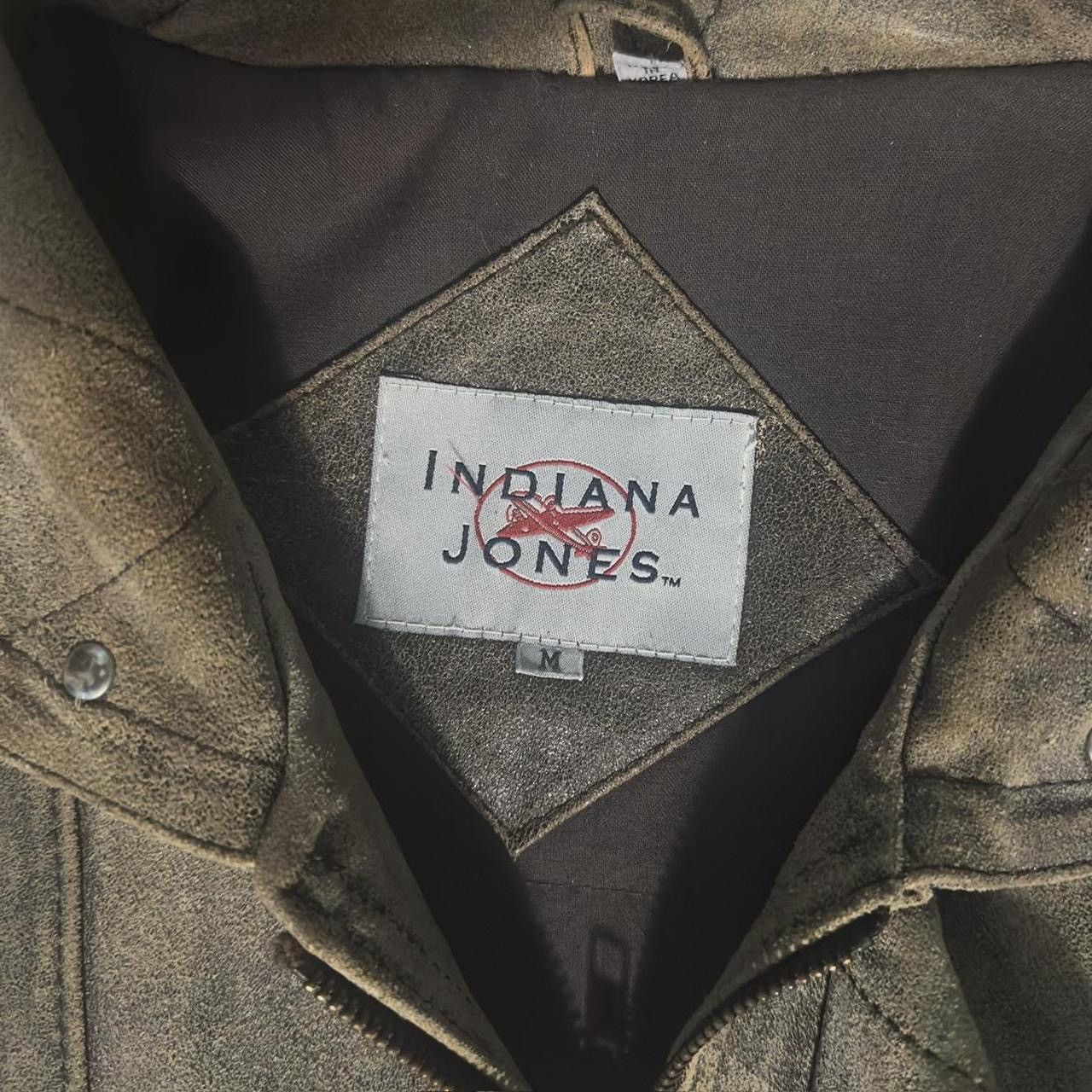 Genuine Leather × Vintage Vintage Authentic Indiana Jones Genuine Leather Movie Jacket Size US M / EU 48-50 / 2 - 6 Thumbnail