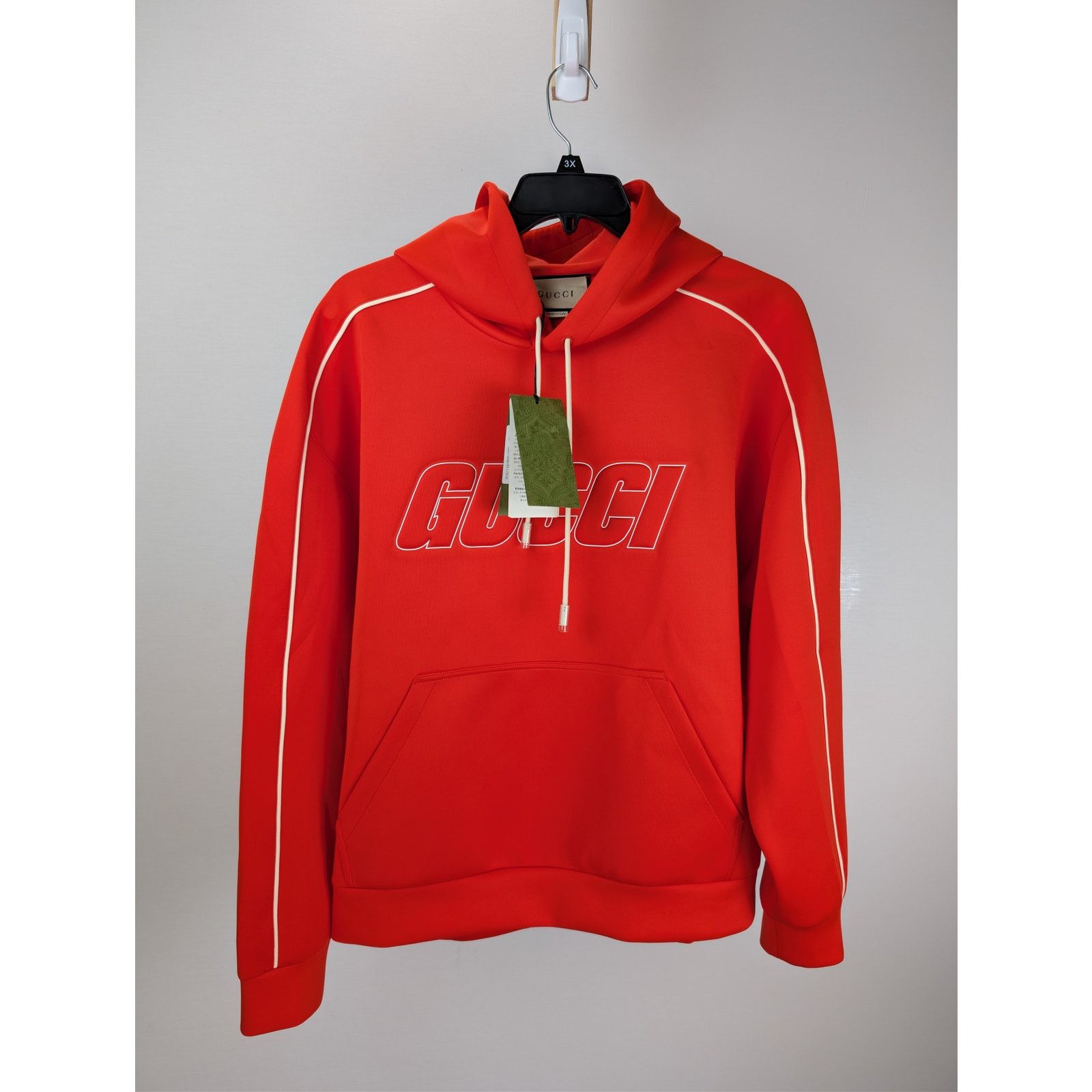 Gucci o1rshd1 Hoodie Hooded Sweatshirt Light Neopre in Coral/Mix Size US M / EU 48-50 / 2 - 2 Thumbnail