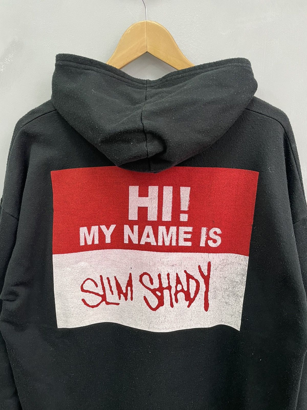 Eminem × Rap Tees × Vintage Vintage Eminem Hoodie slim shady (50 cent Tupac wutang) Size US L / EU 52-54 / 3 - 4 Thumbnail