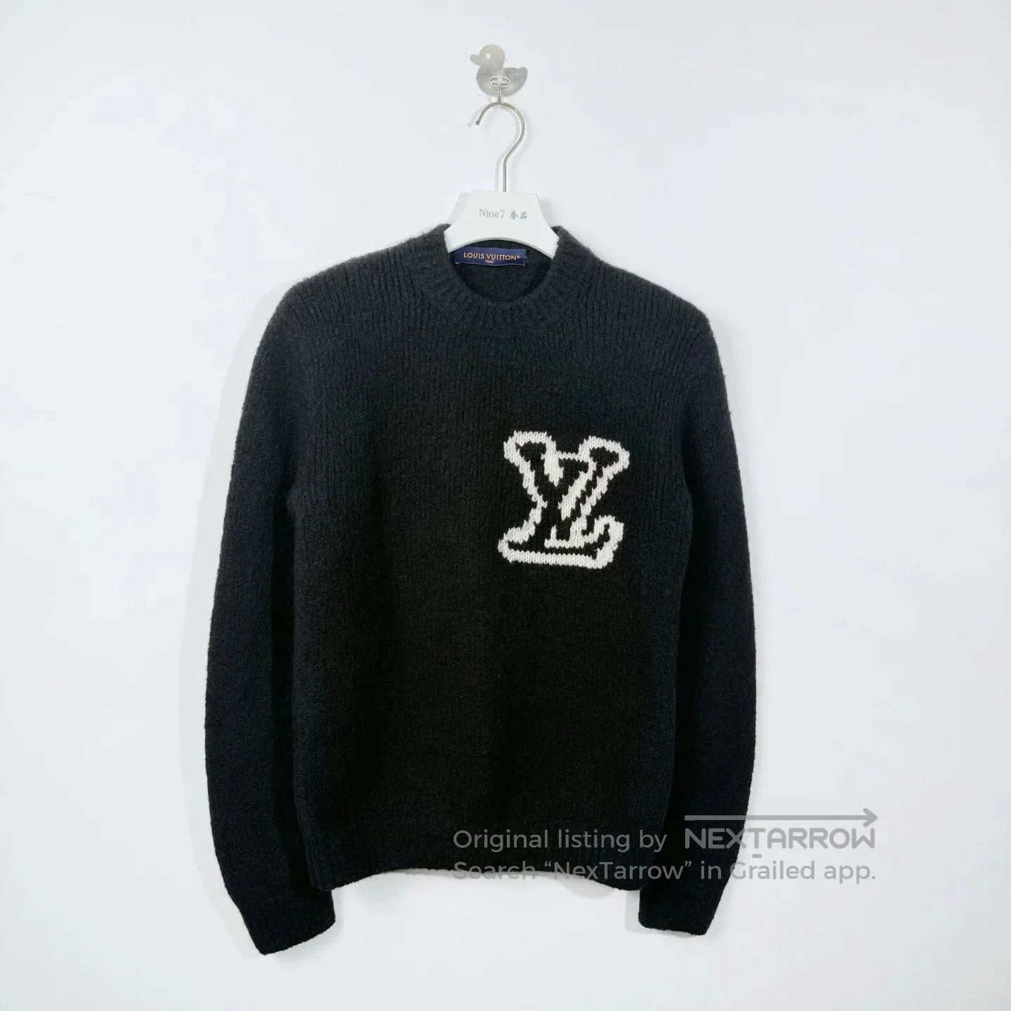 Louis Vuitton Louis Vuitton 2024 Teddy Sweater Black S. Size US S / EU 44-46 / 1 - 1 Thumbnail