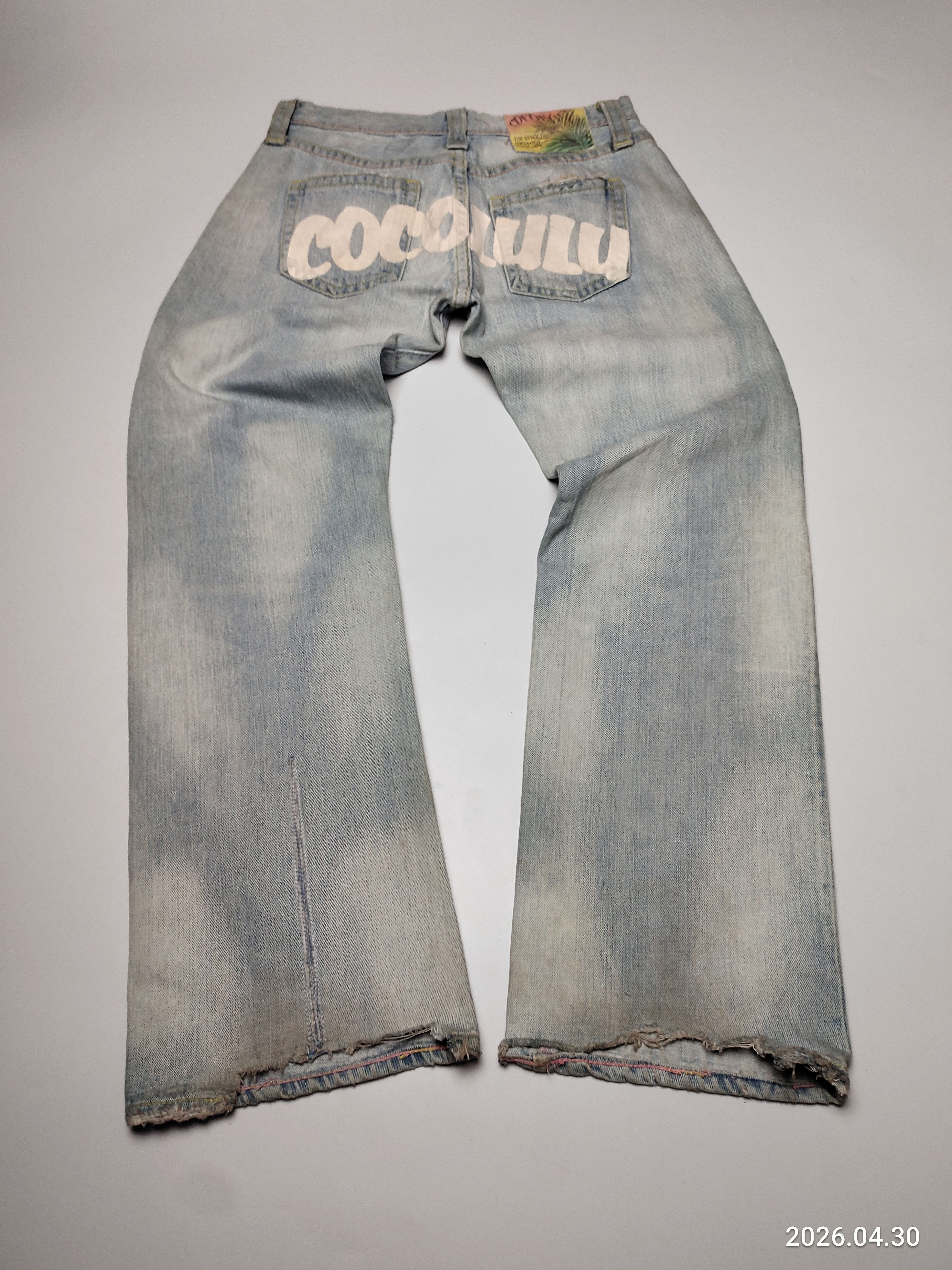 パンツ 90s Armani jeans parachute pants Giorgio Armani × Japanese Brand × Vintage Armani Big Logo