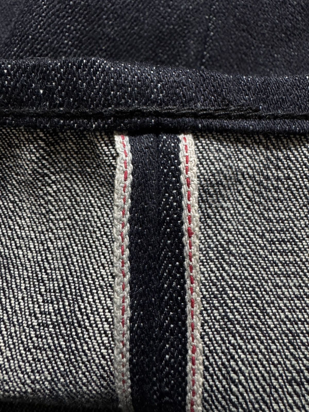 Acne Studios DOOF.YOUTH 15.5 OZ DEEP INDIGO RAW SELVEDGE DENIM Size US 32 / EU 48 - 6 Thumbnail