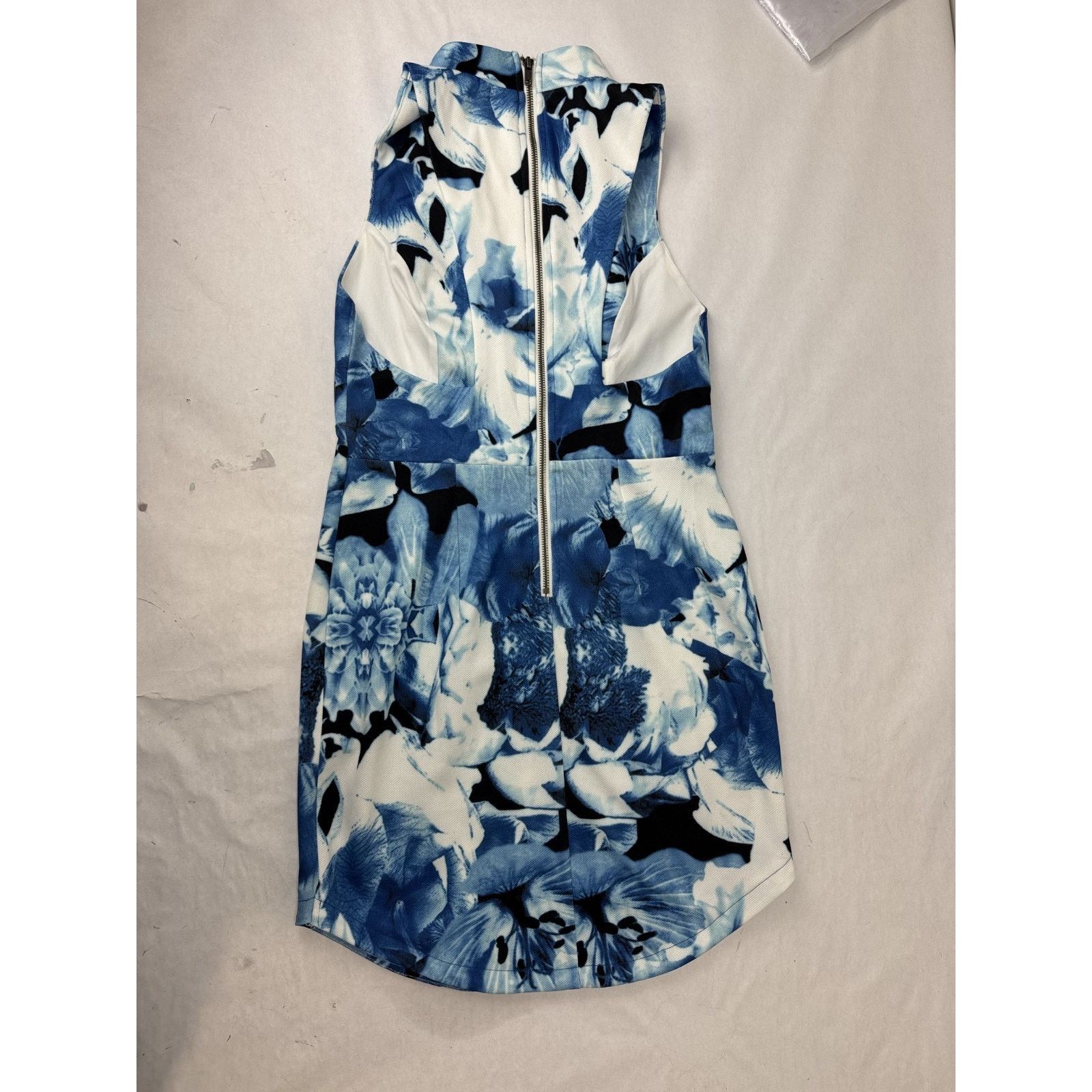 Other Lulu's Blue Floral Cottagecore Dress Sheath Sleeveless Large Size L / US 10 / IT 46 - 9 Thumbnail