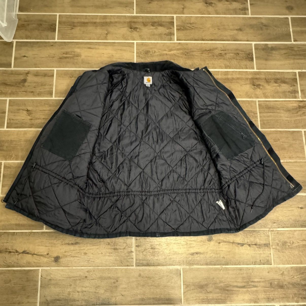Carhartt × Vintage Carhartt C003 BLK Arctic Quilt-Line Canvas Jacket Union Made Size US XL / EU 56 / 4 - 6 Thumbnail
