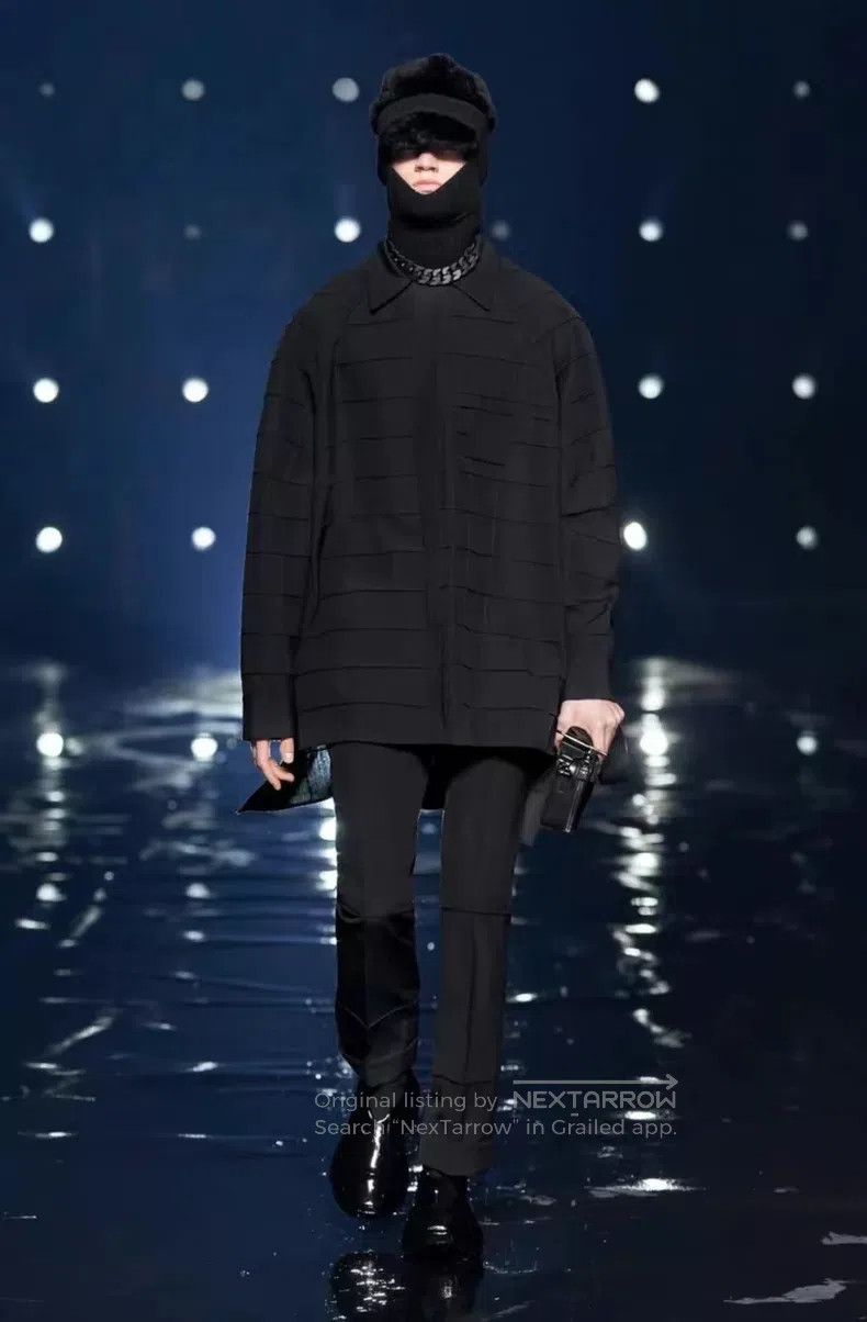 Givenchy Givenchy Black Fur Trimmed Baseball Cap Size ONE SIZE - 7 Thumbnail