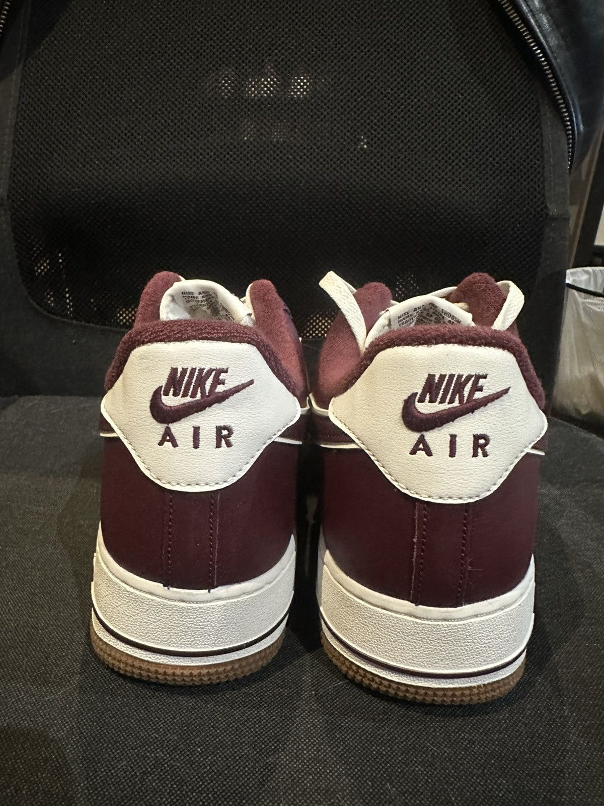 Nike Nike Air Force 1 Low Night Maroon College Pack Size US 10.5 / EU 43-44 - 3 Thumbnail
