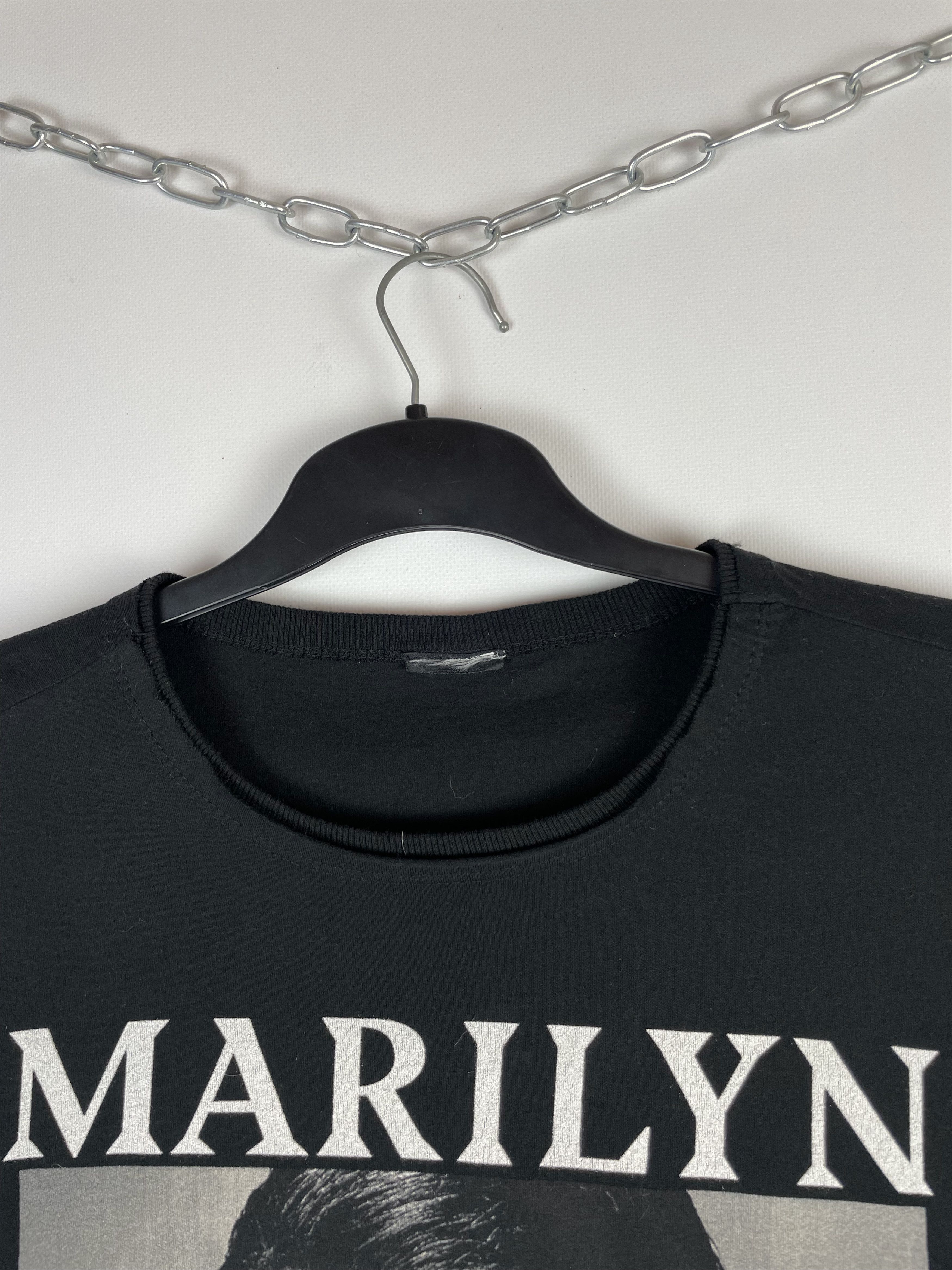 Band Tees × Vintage Vintage Marylin Manson Band T Shirt Size US L / EU 52-54 / 3 - 4 Thumbnail