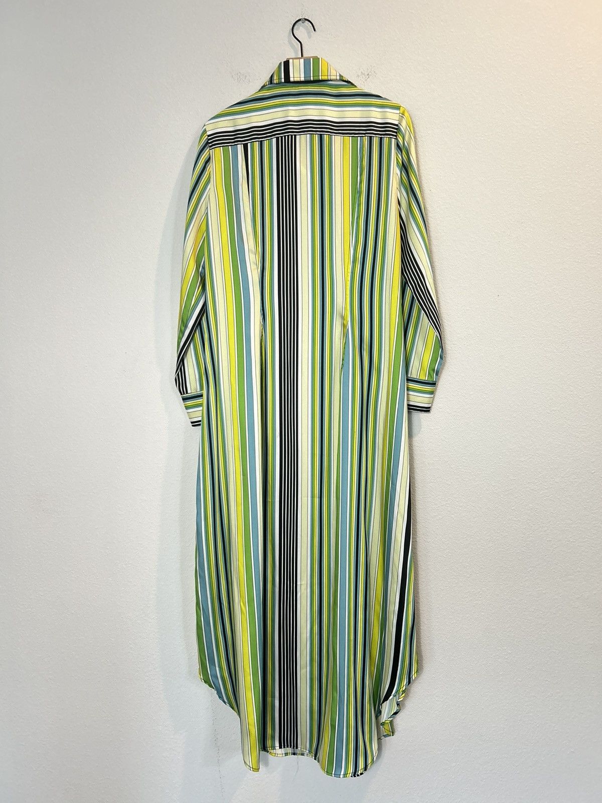 Christopher John Rogers Collection 08 Neon Printed Maxi Dress Size XL / US 12-14 / IT 48-50 - 3 Thumbnail