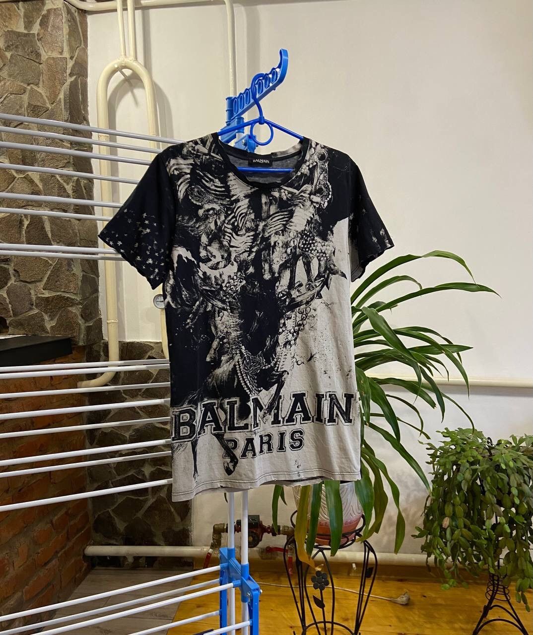 Tシャツ・カットソー BALMAIN Men T Shirts EH1EG010BB17 EAB Black BALMAIN: T-shirt men - Black | Balmain t-shirt EH1EG010BB17