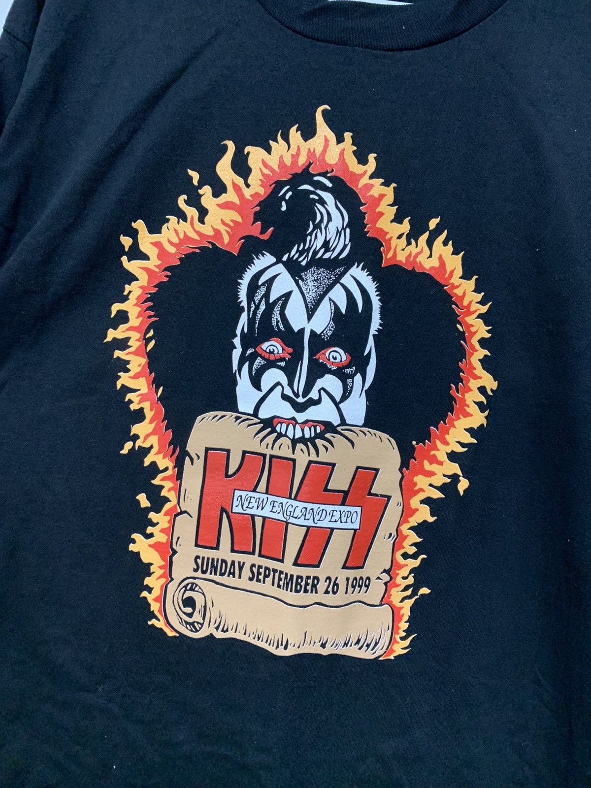 Band Tees × Vintage KISS New England Expo 1999 shirt Size US XL / EU 56 / 4 - 2 Thumbnail