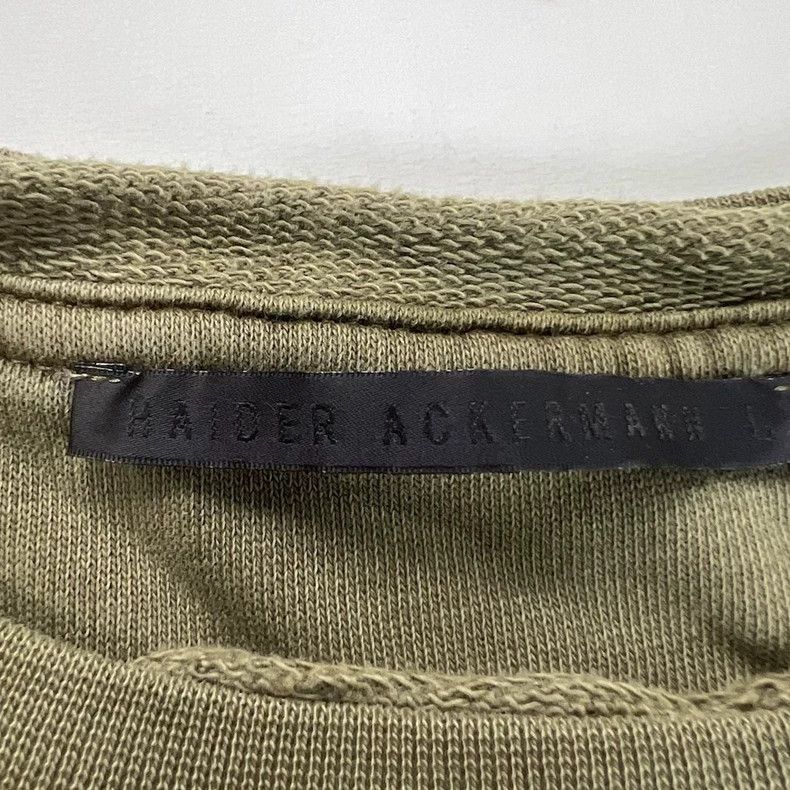 Haider Ackermann haider ackermann Military green long sleeve Size US L / EU 52-54 / 3 - 3 Thumbnail