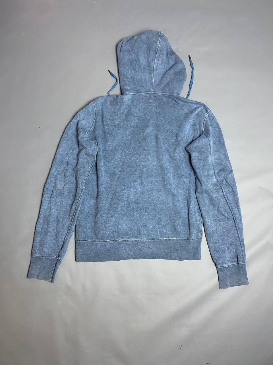 Diesel Diesel Royal Rock Zip Hoodie Sz M Blue Fabric Faded Graphic Size US M / EU 48-50 / 2 - 2 Thumbnail