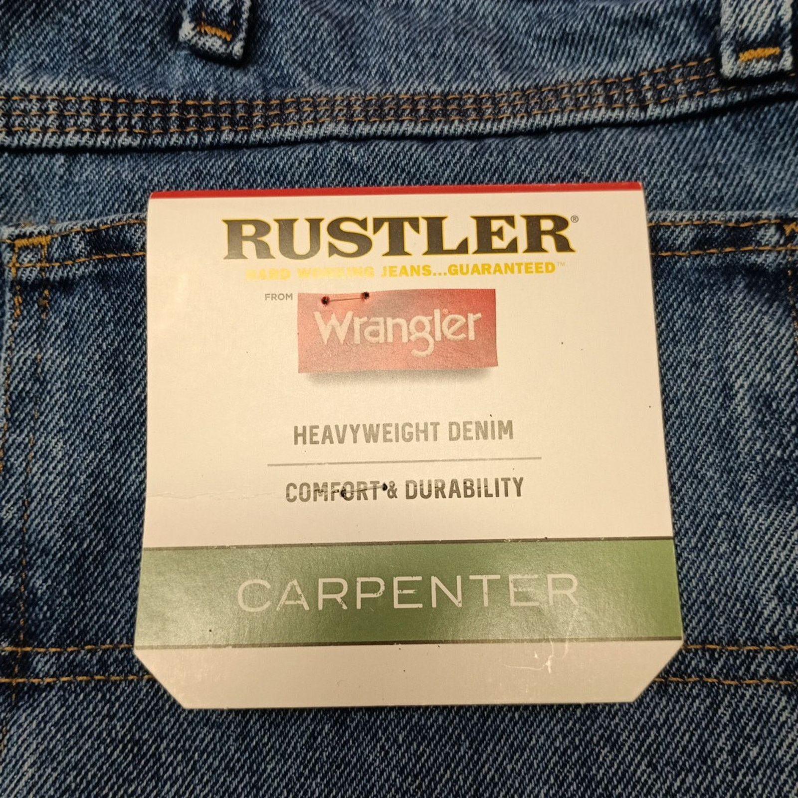Wrangler Wrangler Rustler Carpenter Jeans Men's Size 40x30 Blue Size US 40 / EU 56 - 2 Thumbnail