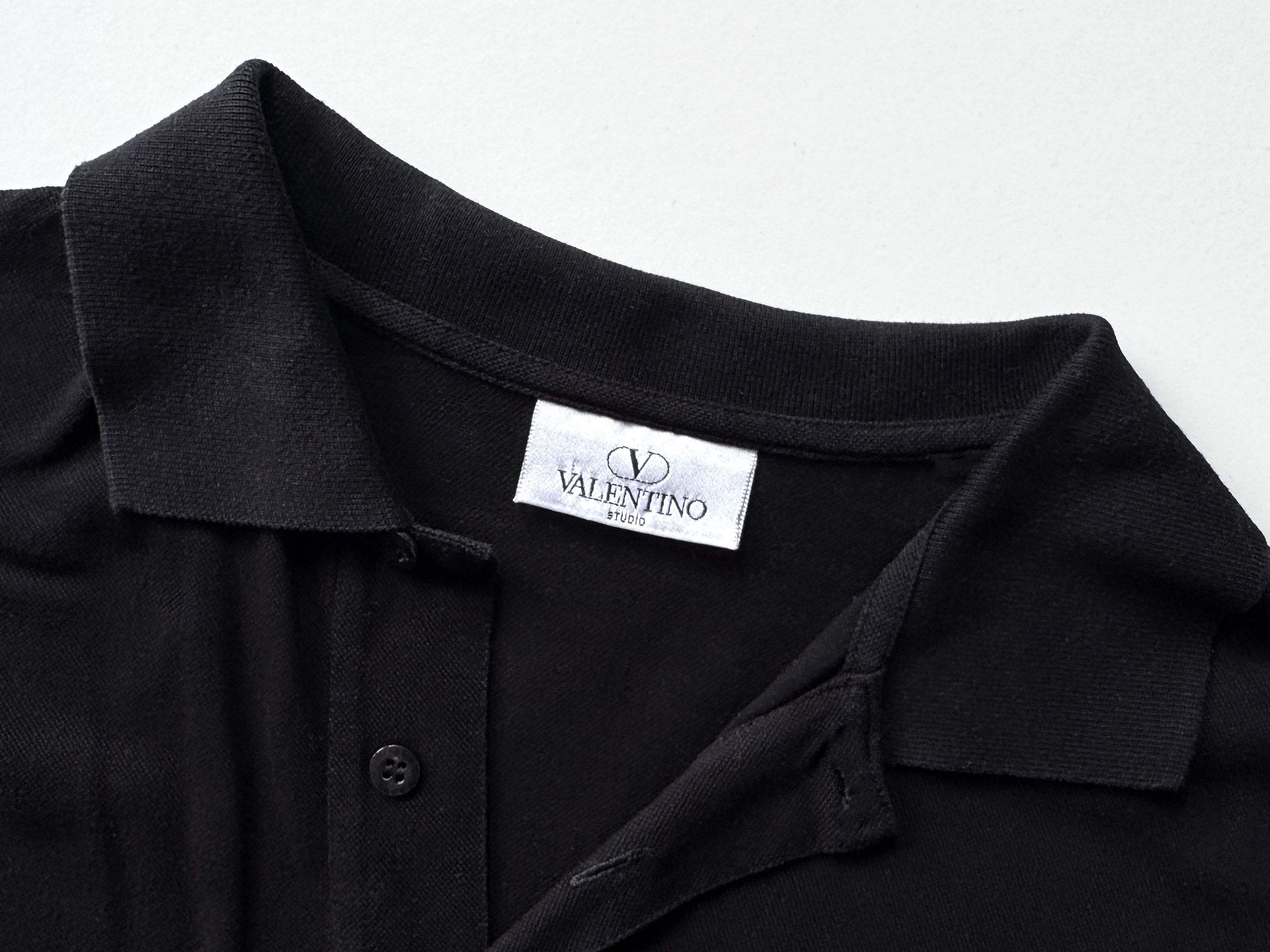 Valentino Vintage Valentino Polo Shirt Size 50 Size US M / EU 48-50 / 2 - 3 Thumbnail