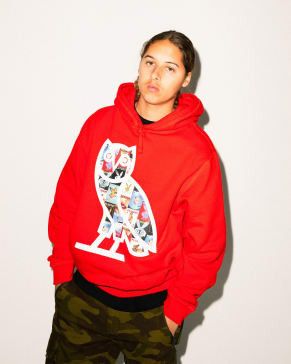 Drake OVO x PLAYBOY MAGAZINE OG OWL HOODIE Size US XL / EU 56 / 4 - 4 Thumbnail