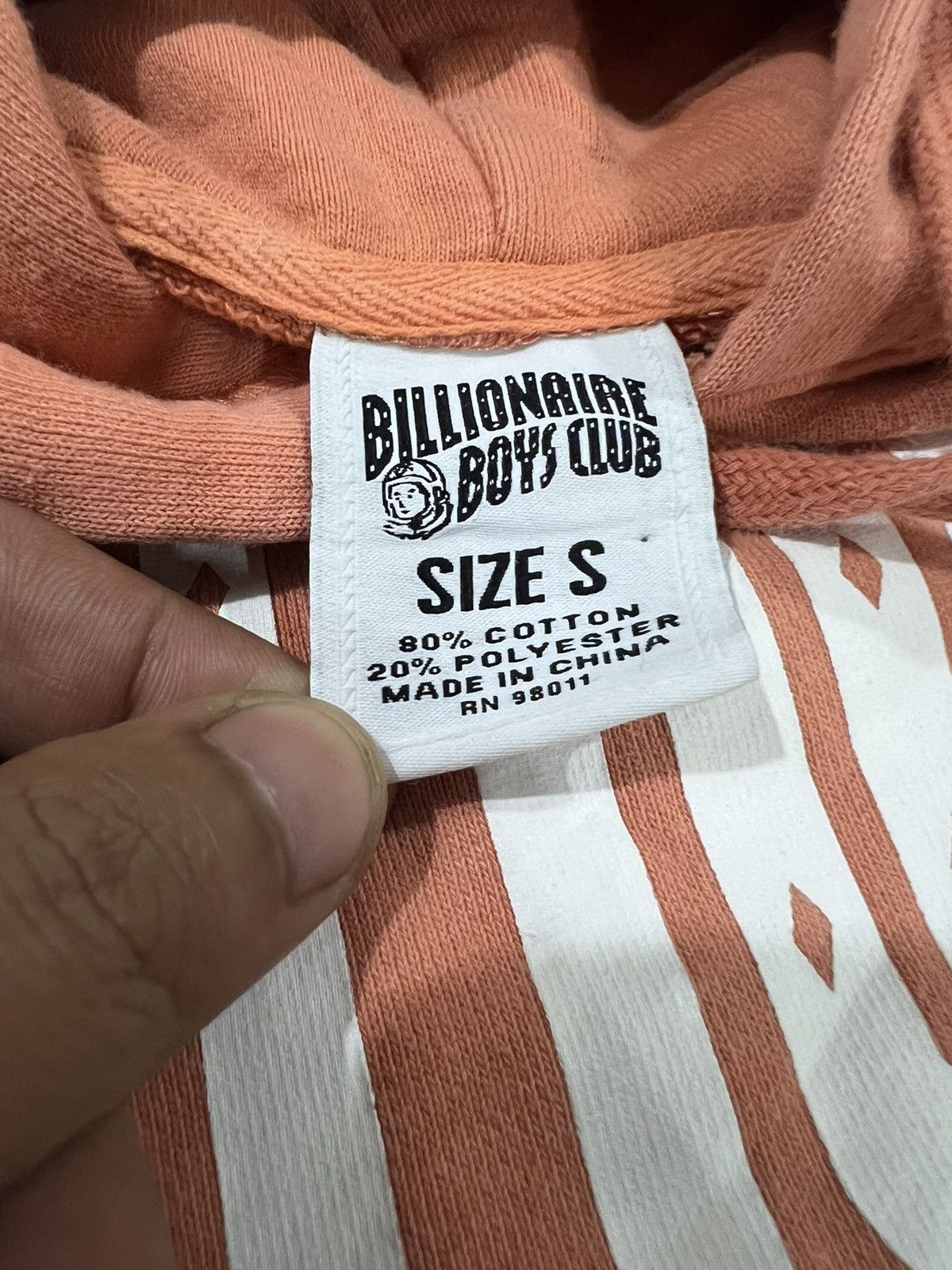 Billionaire Boys Club × Hypebeast AW12 BBC Astronaut Camo Break Script Baggy Oversized Hoodie Size US S / EU 44-46 / 1 - 8 Thumbnail