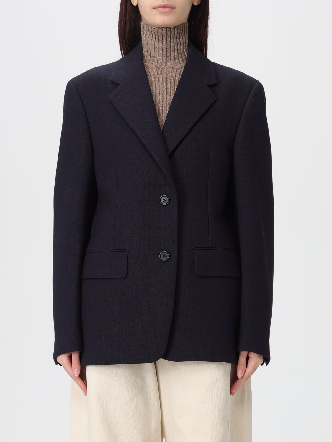 Prada Prada Blazer Woman Blue Size M / US 6-8 / IT 42-44 - 1 Preview