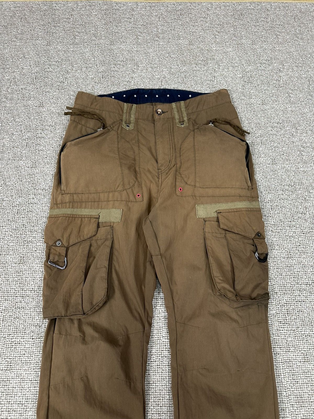 PPFM Vintage PPFM Sunfaded Bondage Cargo Pant W31 D771 Size US 31 - 2 Thumbnail