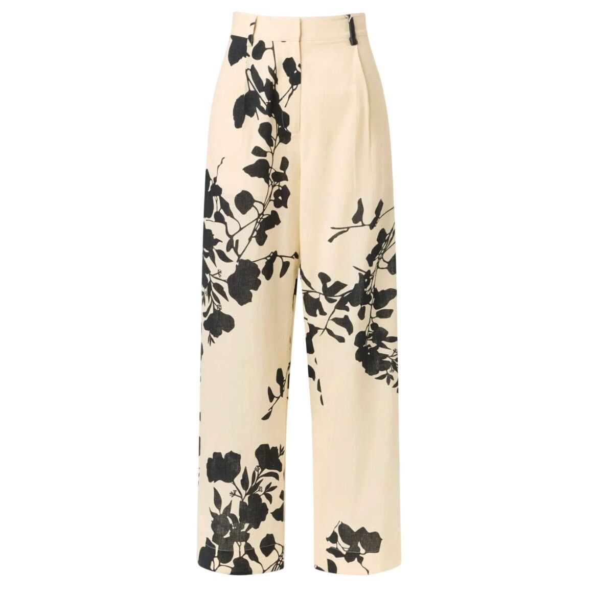 Carolina K Carolina K Zai Trousers in Cream, Size S Size 26" / US 2 / IT 38 - 1 Thumbnail