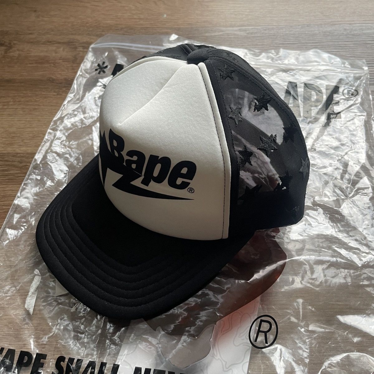 Bape Bape Bapesta Mesh Star Hat / Cap Size ONE SIZE - 2 Thumbnail