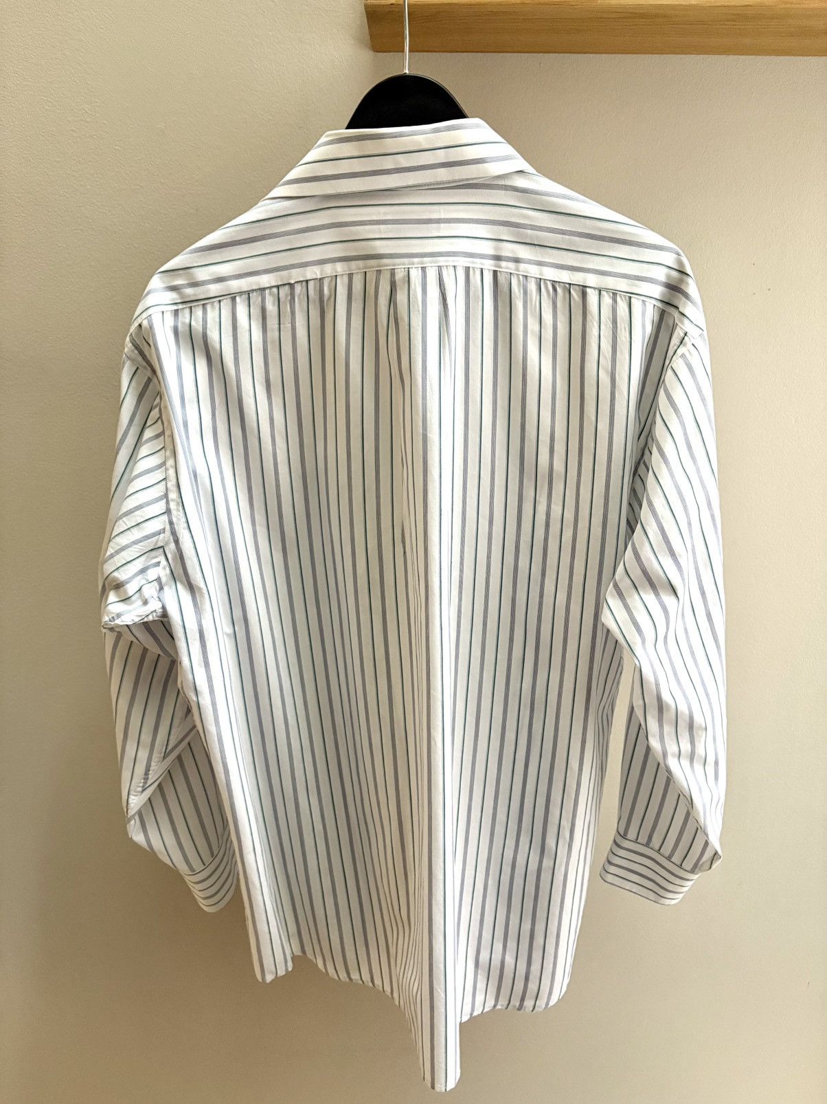 Pierre Cardin Pierre Cardin VTG 80/90s vertical striped button dress shirt Size US XL / EU 56 / 4 - 2 Thumbnail