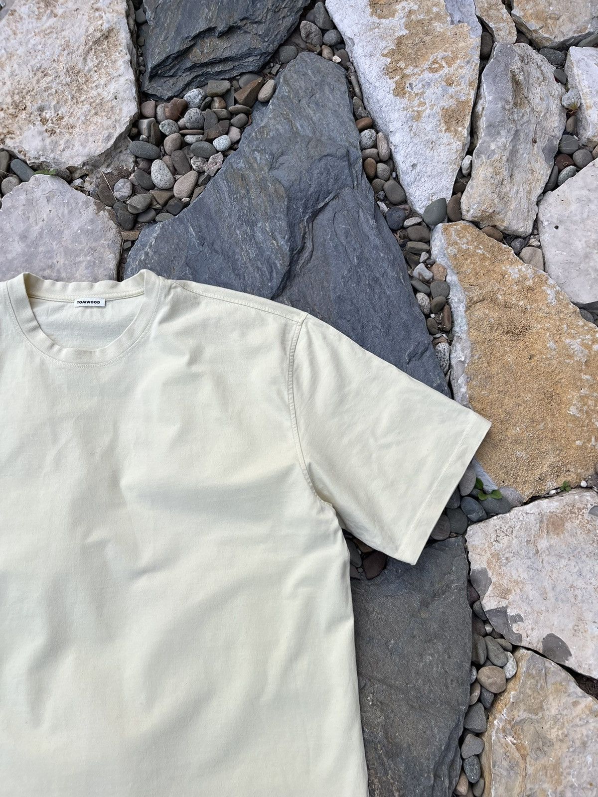 Tom Wood Tom Wood Mercer tee basic t-shirt boxy baggy if not when Size US L / EU 52-54 / 3 - 3 Thumbnail
