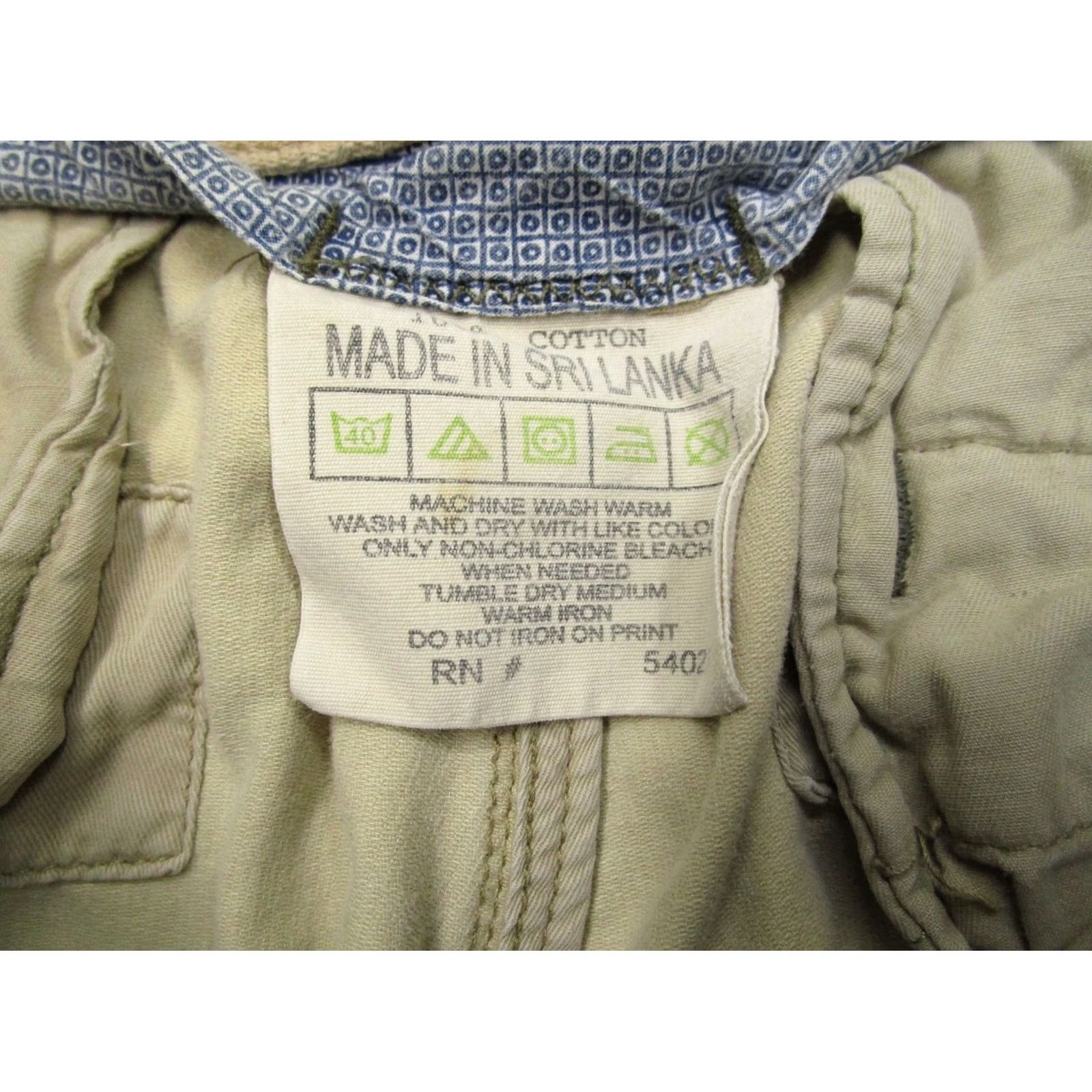 Gap VINTAGE Gap Shorts Men 32 Beige Cargo Military Field Utility Heavyweight Y2K 00s Mens Size US 32 / EU 48 - 7 Thumbnail