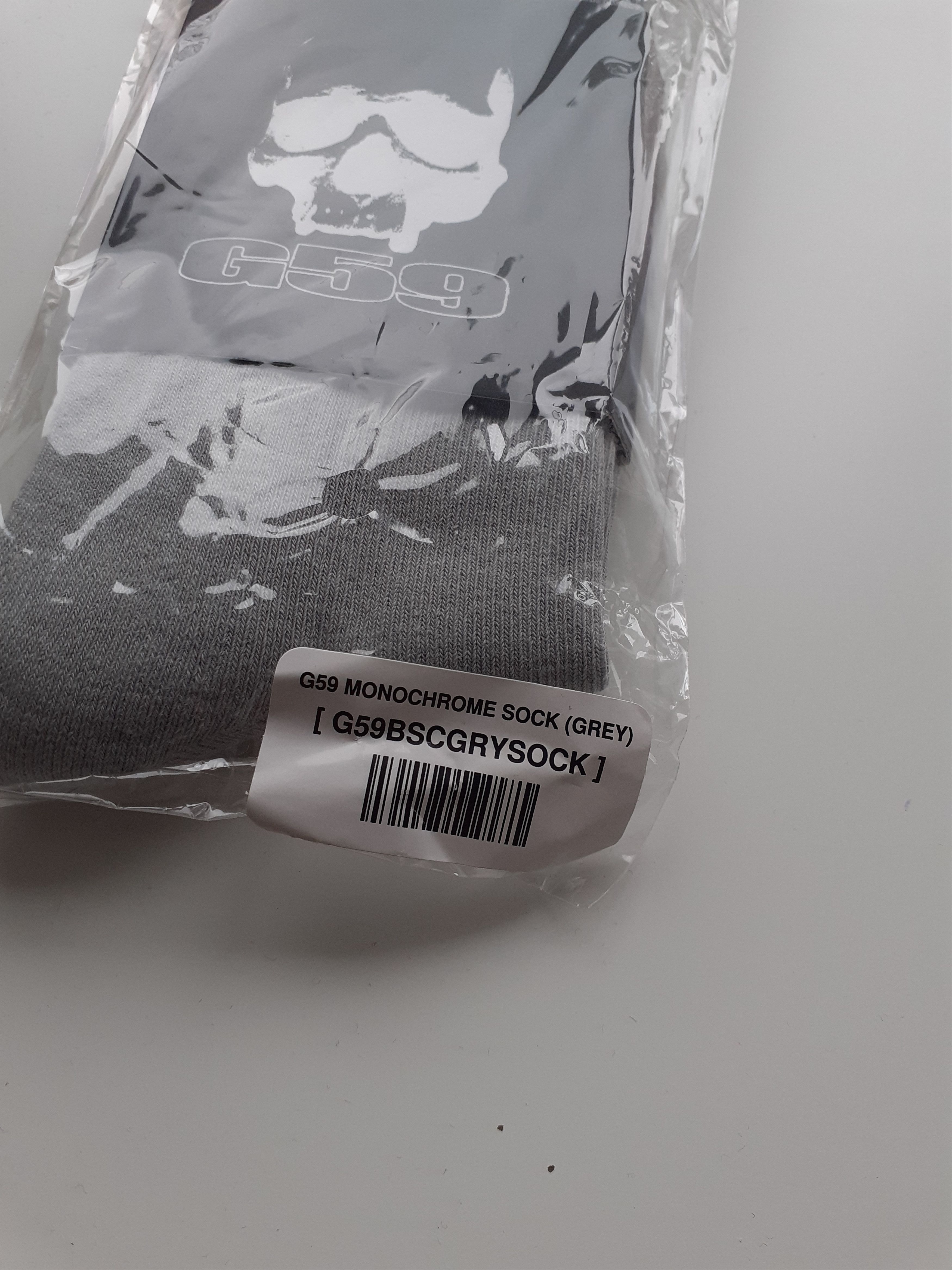 G59 Records G59 SUICIDEBOYS $B BOY$ MONOCHROME SOCK Size ONE SIZE - 3 Thumbnail