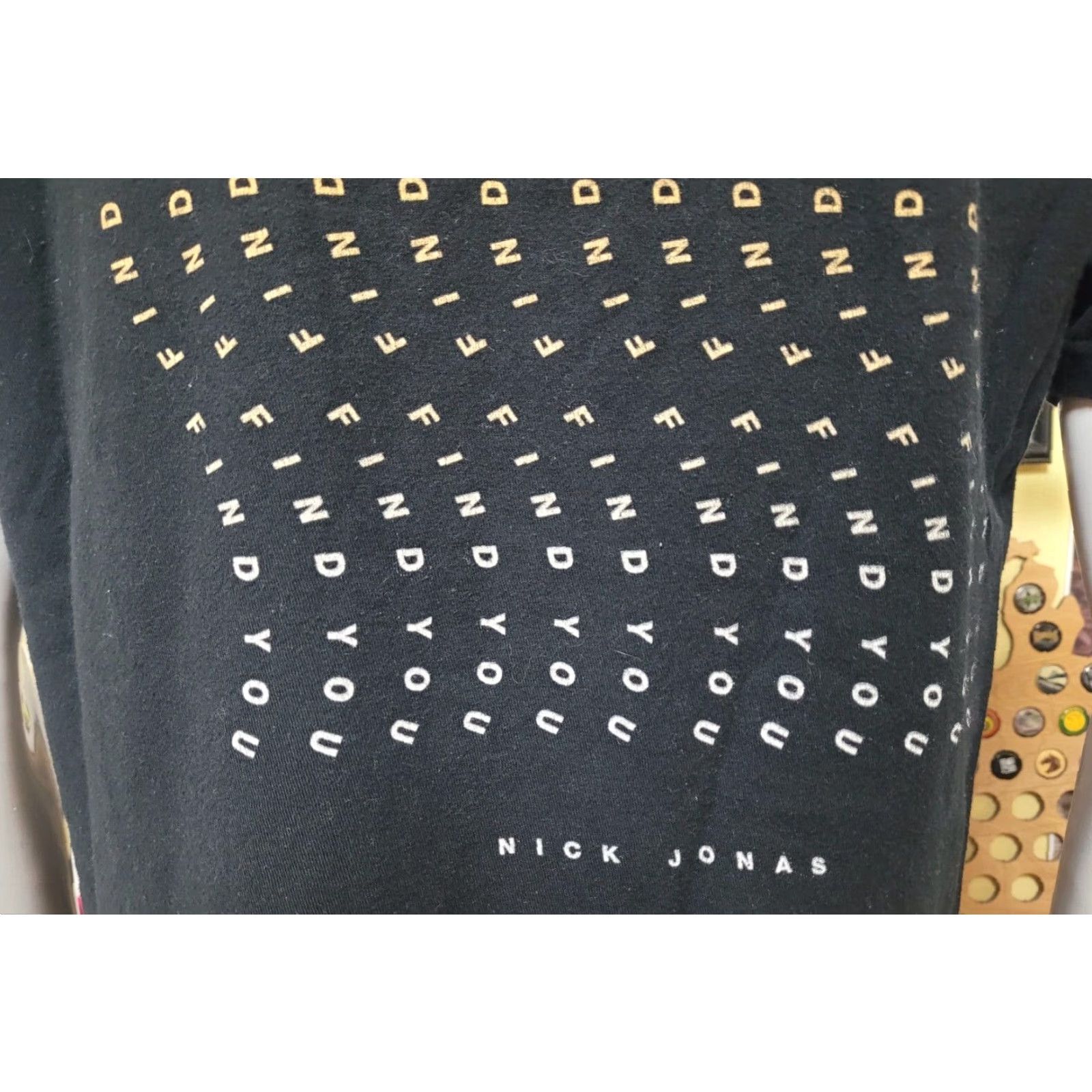 Tultex Nick Jonas Find You T Shirt Large Men Black Band Music 2017 Shirt L Mens Size US L / EU 52-54 / 3 - 4 Thumbnail