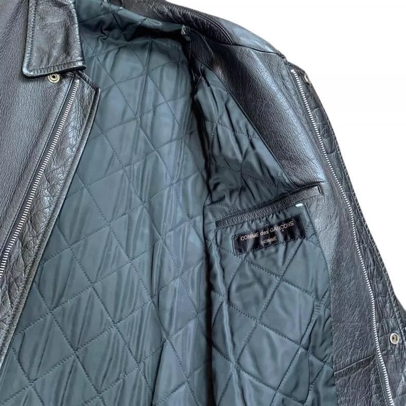 Comme des Garcons Comme des Garçons Men's Leather Jacket-2506 Size US L / EU 52-54 / 3 - 3 Thumbnail