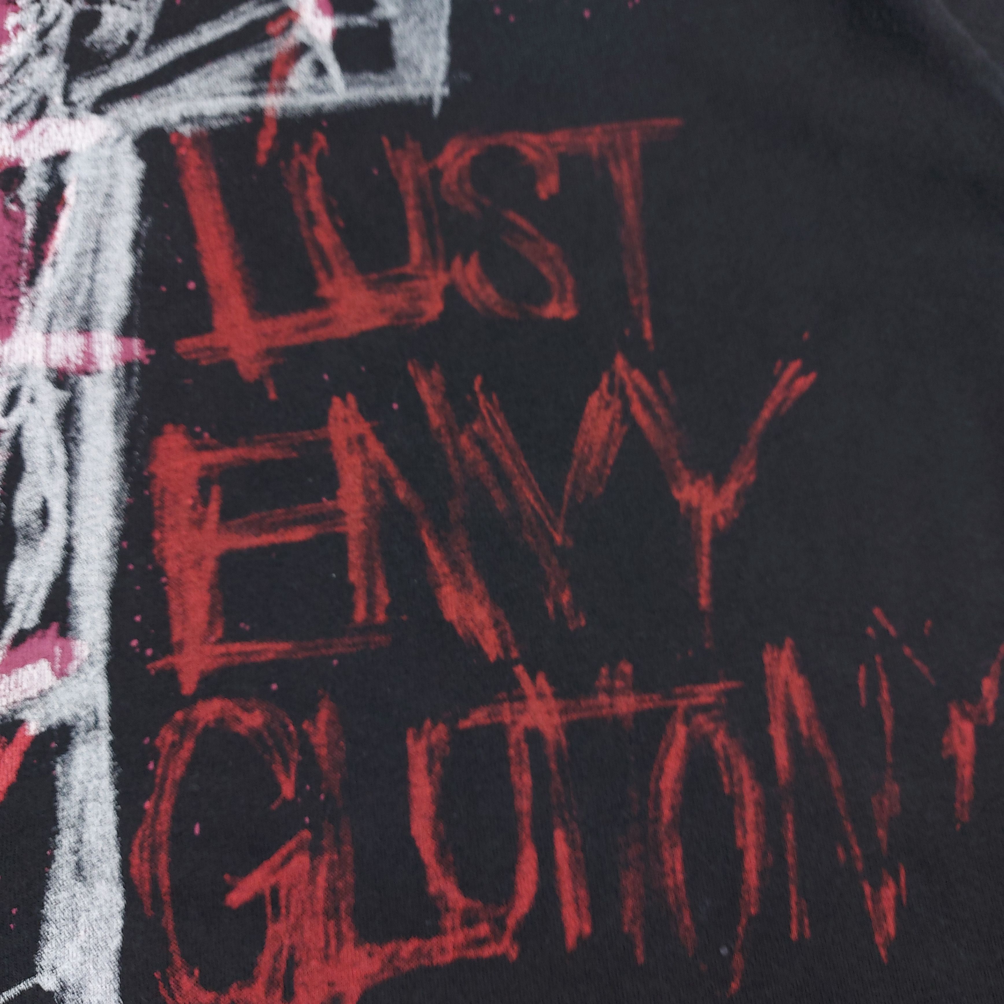 Japanese Brand Fear Of God Punch Line Japanese Brand Oversized Cropped TEE Size US XL / EU 56 / 4 - 11 Thumbnail