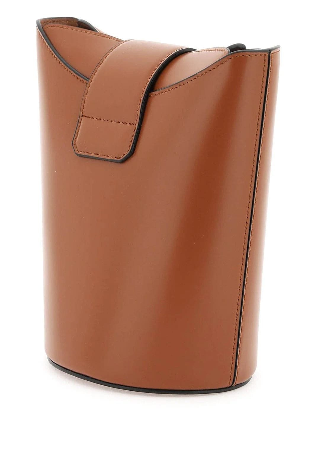Salvatore Ferragamo o1s1rm0924 Size: OS / Trifolio Small Shoulder Bag in Brown Size ONE SIZE - 2 Thumbnail