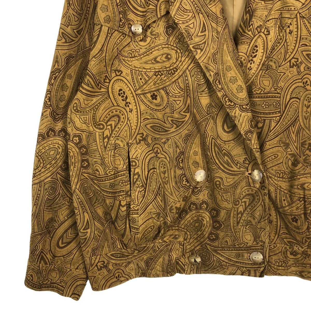 Japanese Brand 🔥VINTAGE BOMBER JACKET SIX COCO NAVAJO AZTEC ISSEY MIYAKE Size US M / EU 48-50 / 2 - 6 Thumbnail