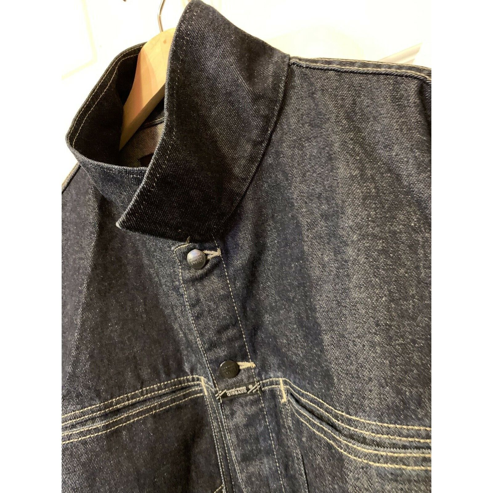 Marithe + Francois Girbaud Vtg Marithe Francois Girbaud Blue Denim Trucker Jean Jacket Size US XXL / EU 58 / 5 - 6 Thumbnail