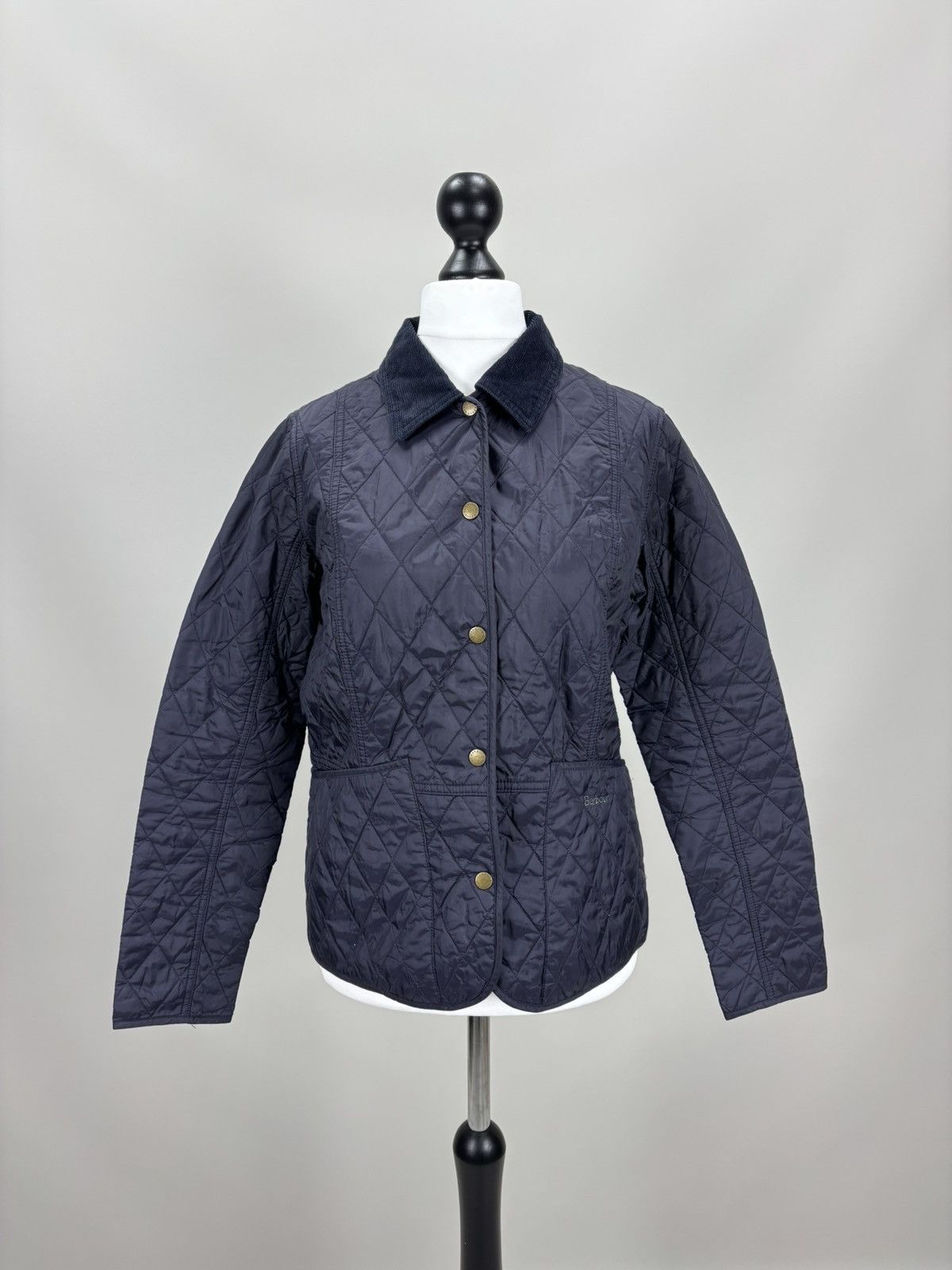 Barbour Womens quilted jacket Barbour Size 10 Color Blue Size L / US 10 / IT 46 - 1 Thumbnail