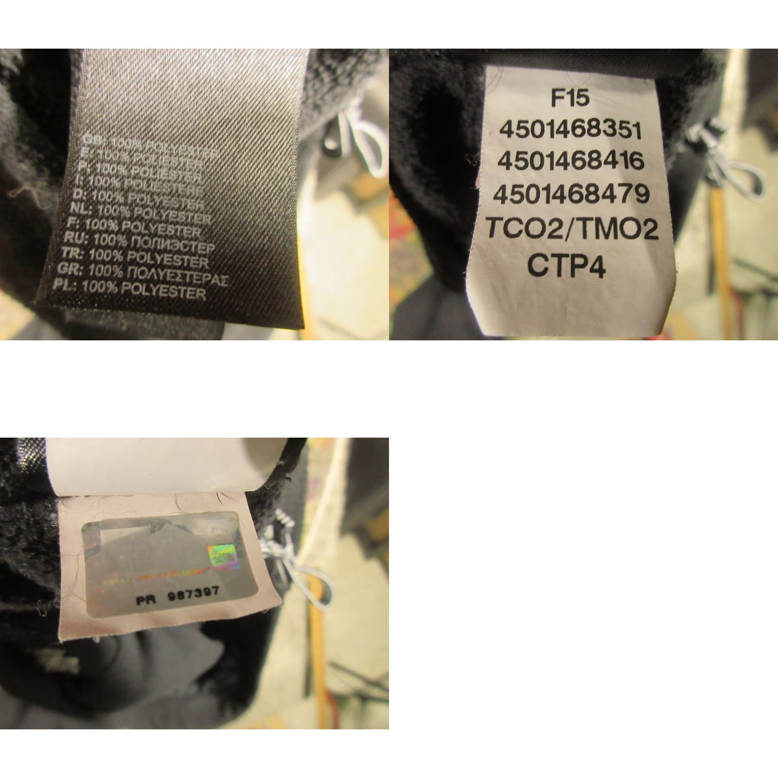 The North Face The North Face Womens Fleece Pants L Black Wide-Leg Sweatpants Casual Outdoor Lounge Size 36" / US 14 / IT 50 - 9 Thumbnail