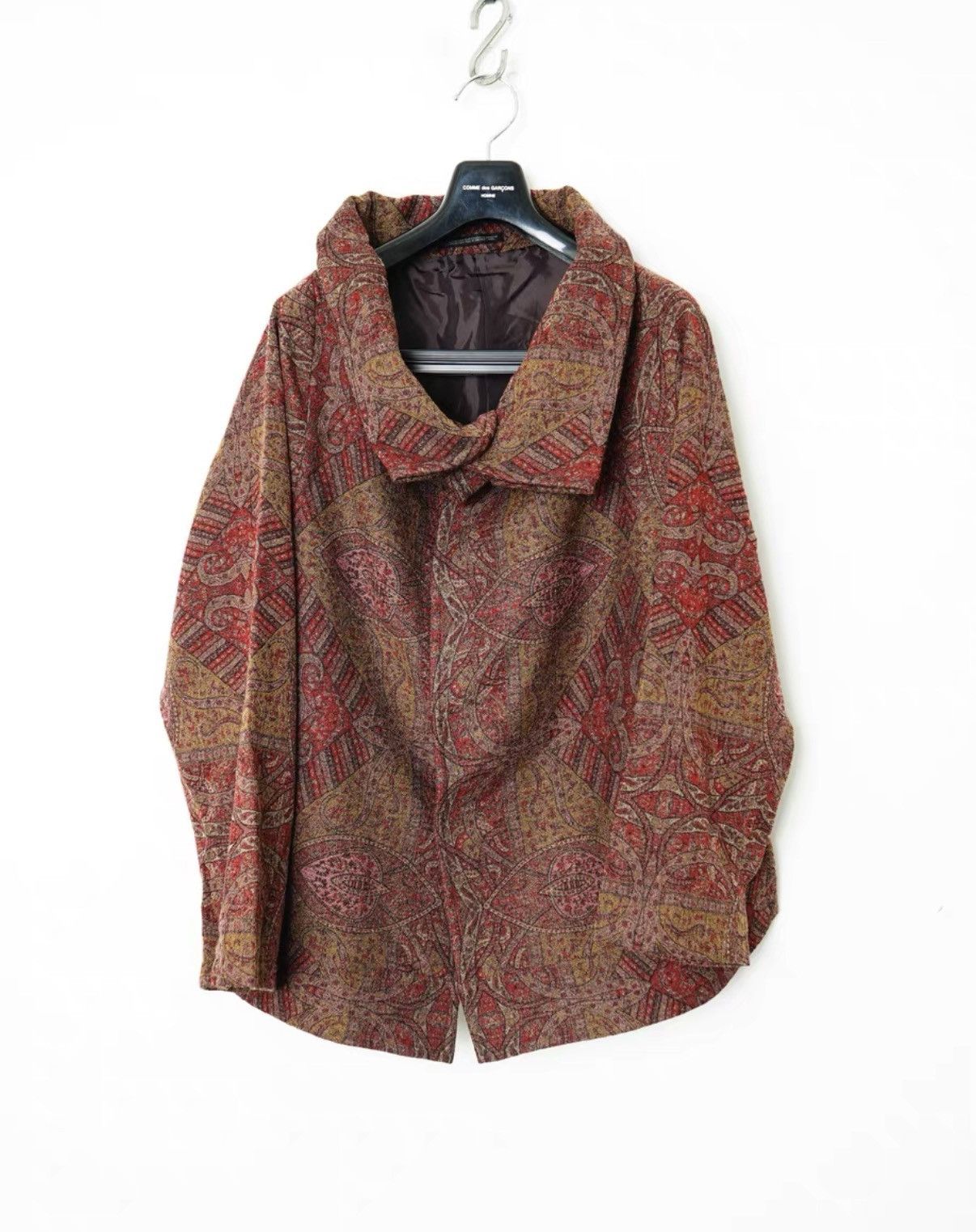 Yohji Yamamoto Yohji Yamamoto Vintage Embroidery Print Oversized Jacket Size US S / EU 44-46 / 1 - 2 Thumbnail