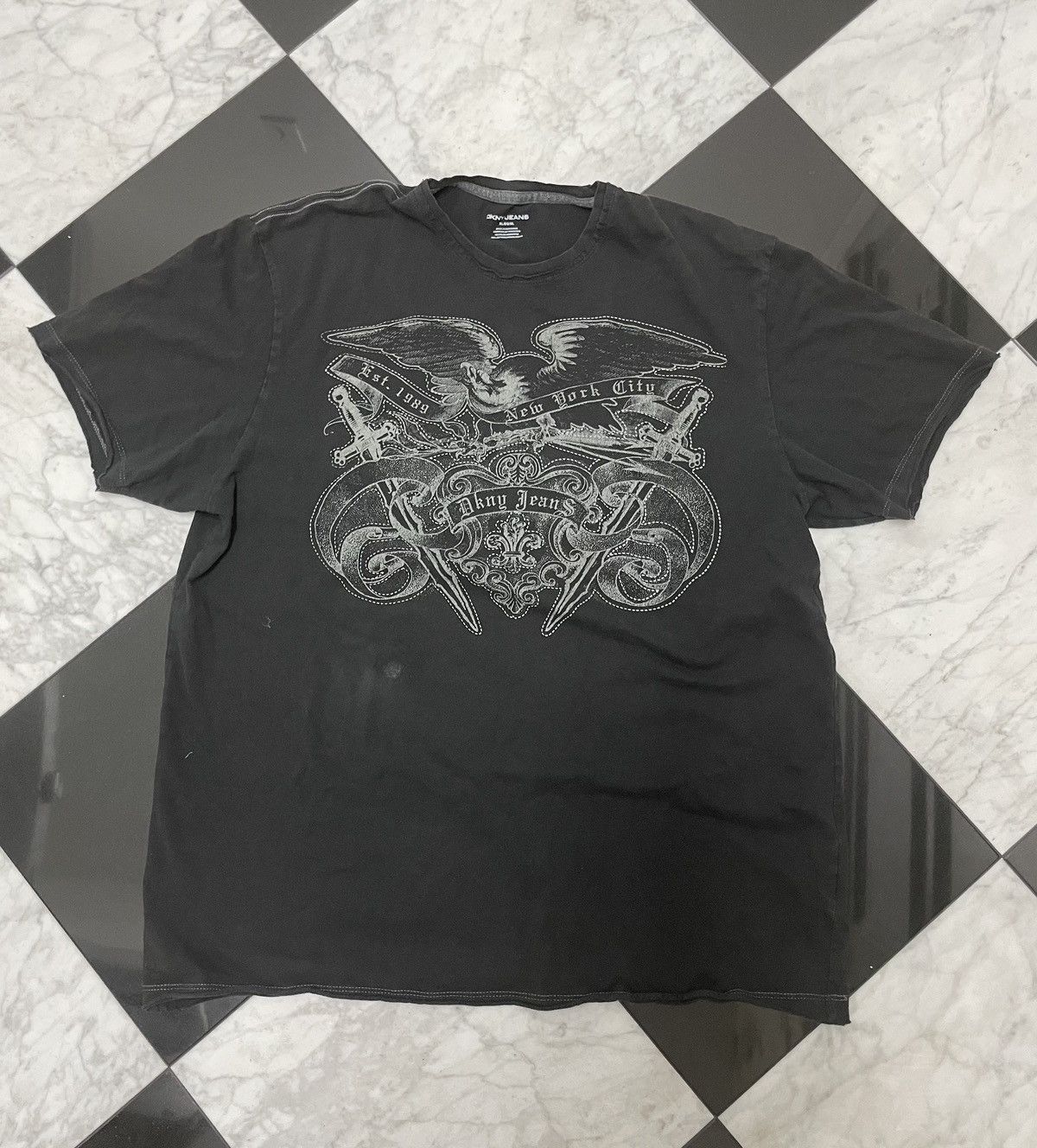 DKNY 🔥 Vintage DKNY shirt Size US XL / EU 56 / 4 - 1 Thumbnail