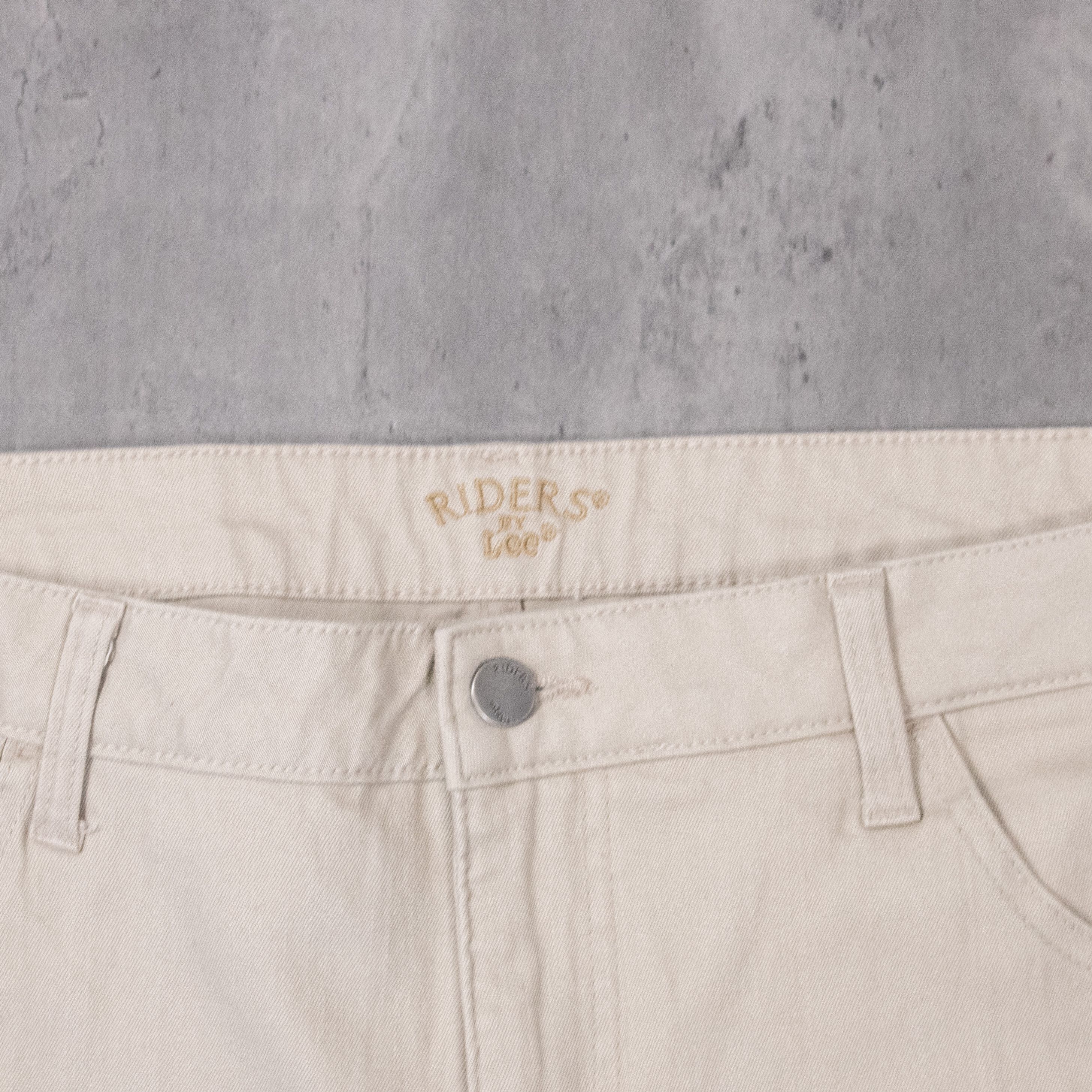 Lee Y2K 2000's Lee Ridder Baggy Relax Fit Jorts Denim Shorts Size US 38 / EU 54 - 4 Thumbnail