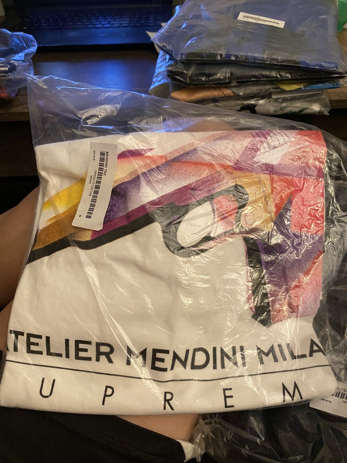 Supreme Mendini Tee White Size M
