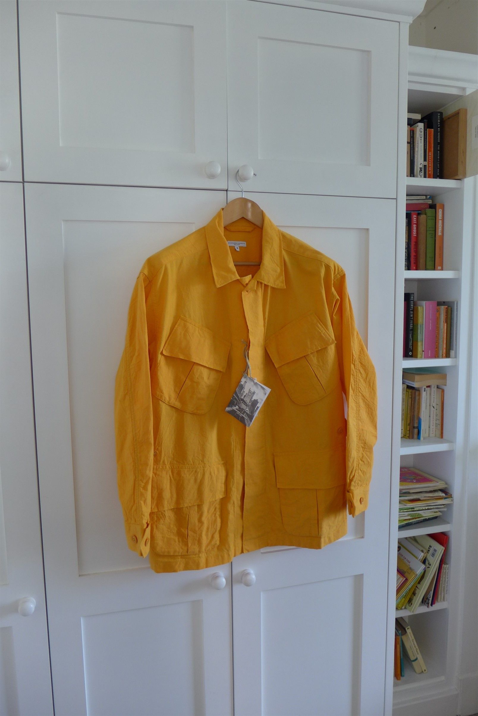 Engineered Garments Engineered Garments Jungle Fatigue Jacket - Yellow Cotton Size US S / EU 44-46 / 1 - 1 Thumbnail