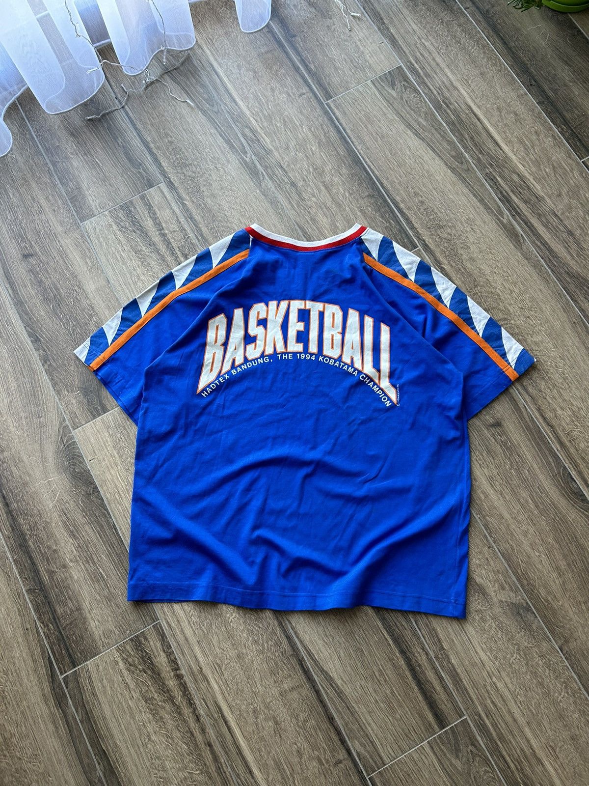 Vintage Vintage Basketball Hadtex Bandung 1996 big logo jersey Size US L / EU 52-54 / 3 - 2 Thumbnail